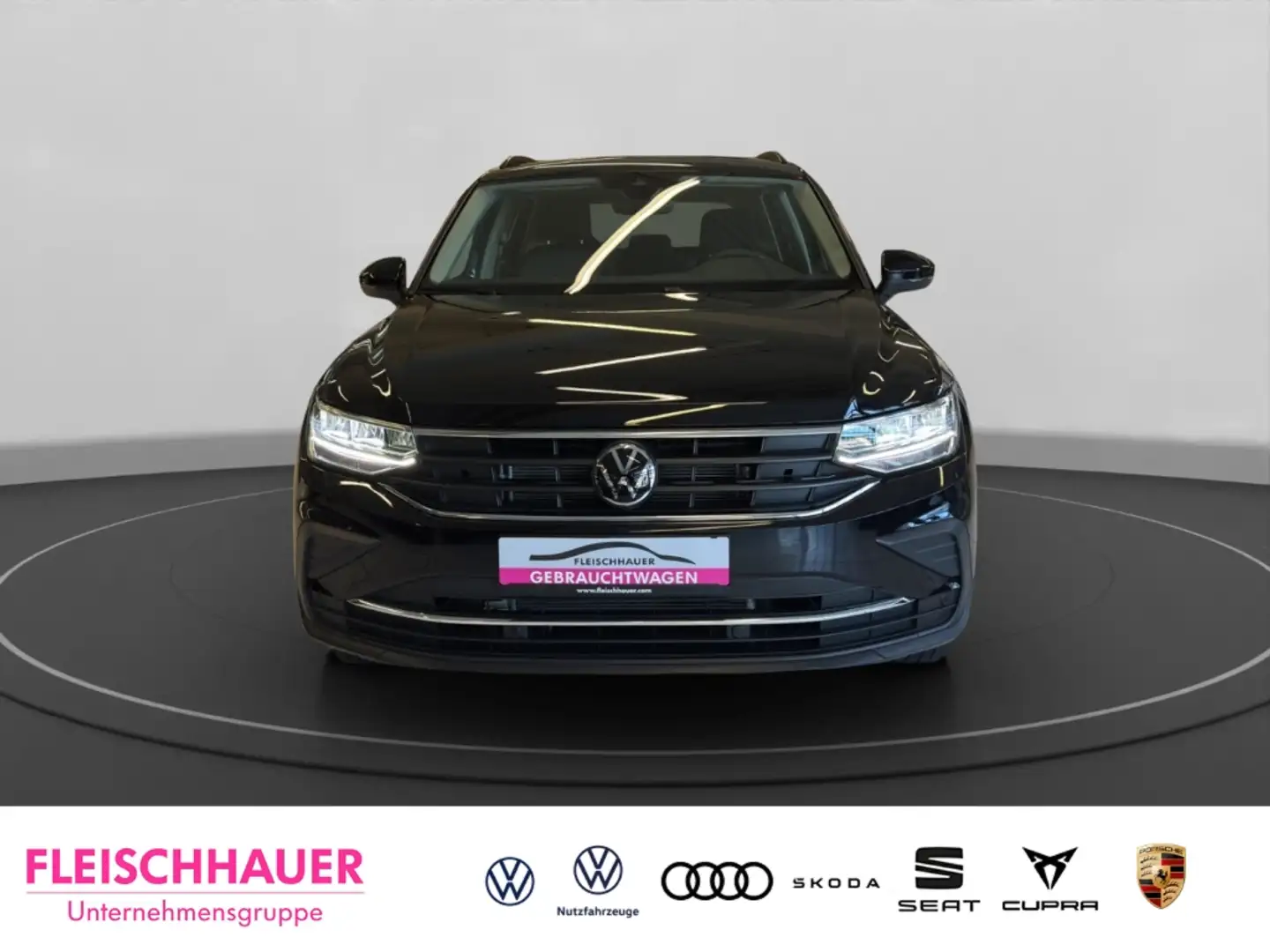 Volkswagen Tiguan Life 1.5 TSI DSG+Navi+LED+AHK+Kamera+App-connect Schwarz - 2