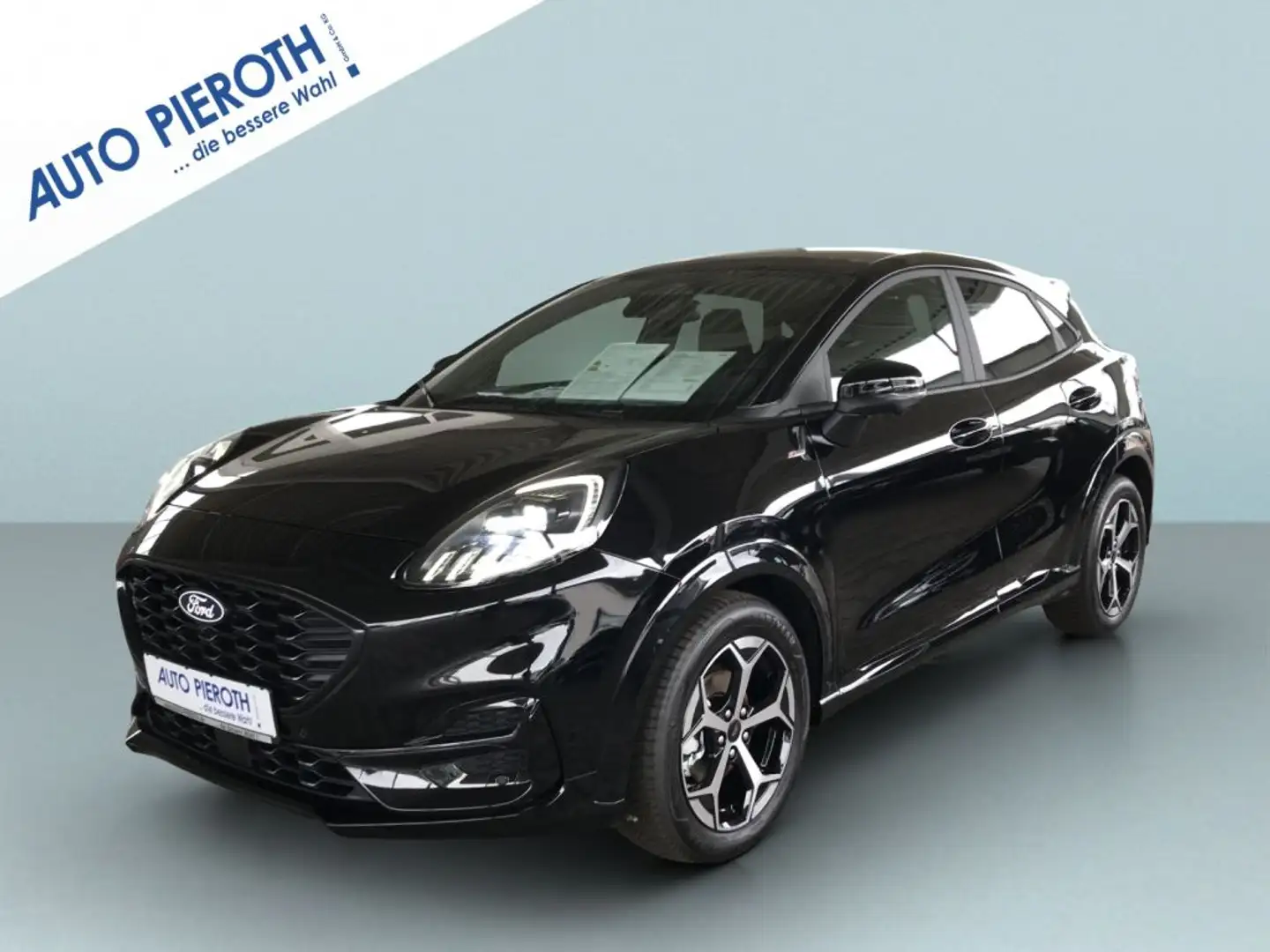 Ford Puma 1.0 EcoBoost Hybrid Aut. ST-LINE X (J2K) Schwarz - 1