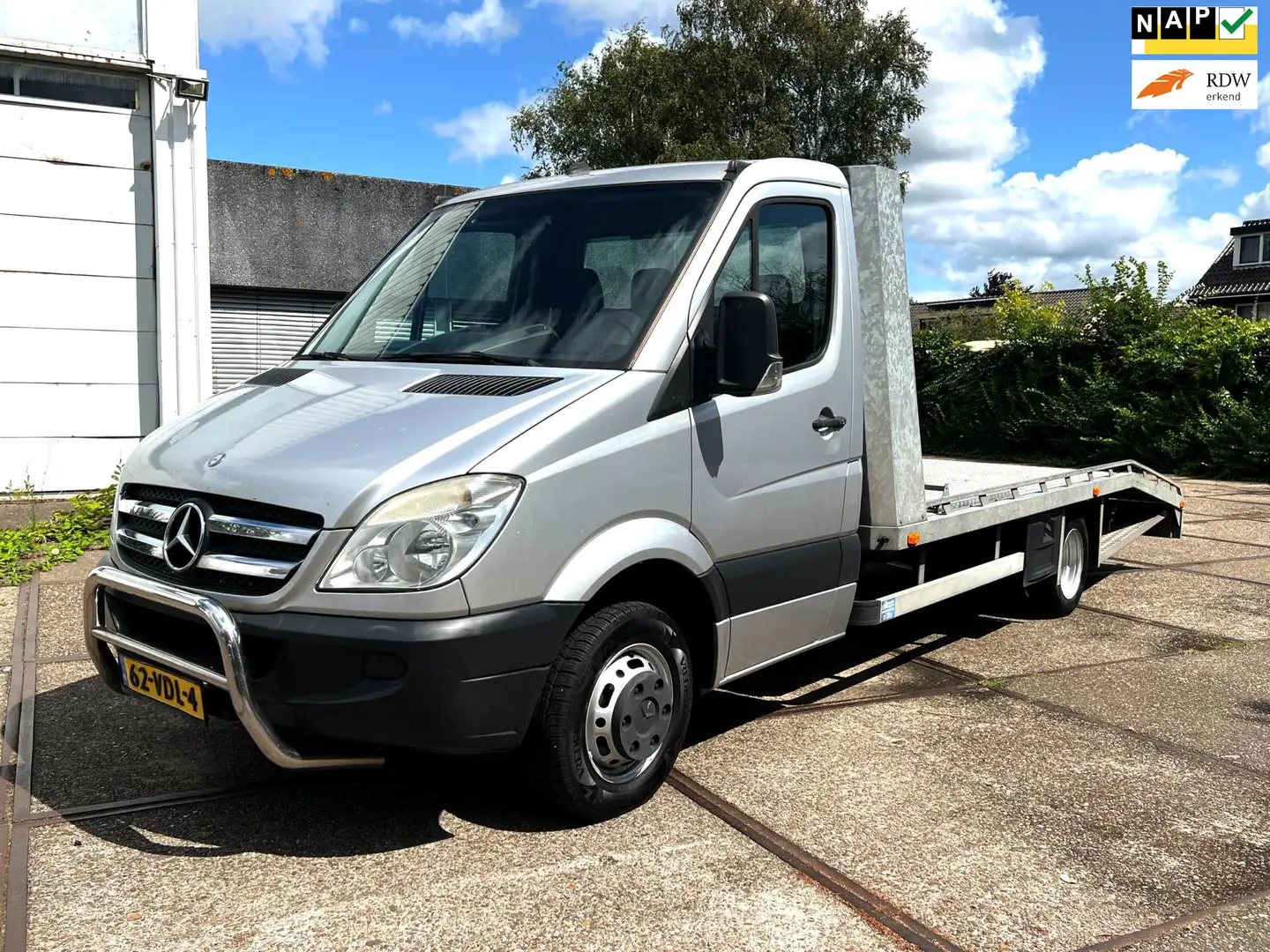 Mercedes-Benz Sprinter 518 3.0 CDI 432 DC Oprijwagen dubbel lucht carplay - 1
