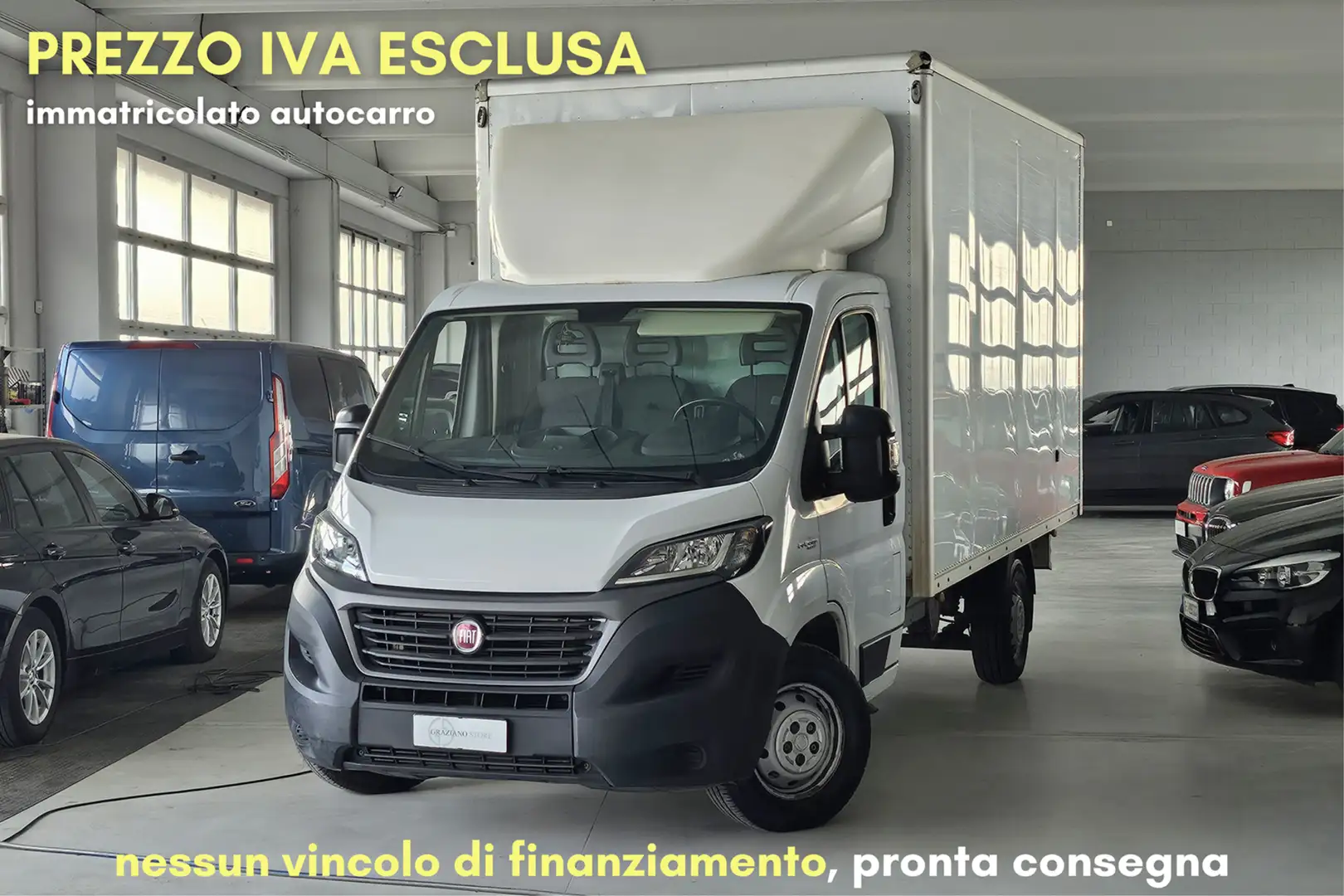 Fiat Ducato VEICOLO IMMATRICOLATO COME AUTOCARRO, PREZZO NETT Bianco - 1