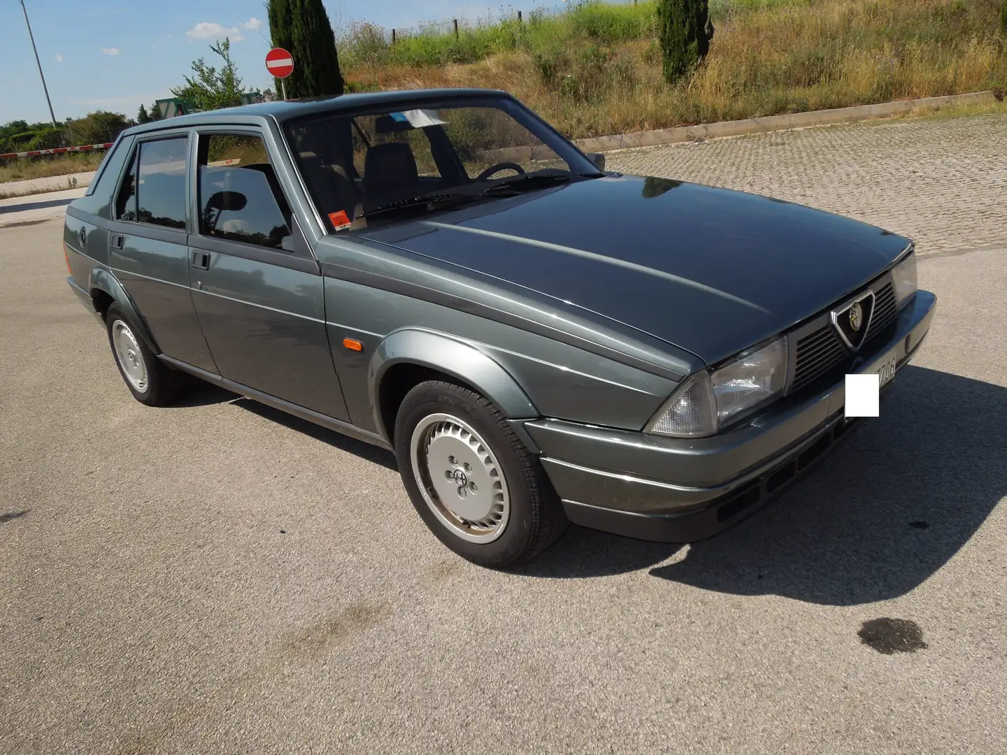 Alfa Romeo 75 turbo 1° serie Grijs - 1