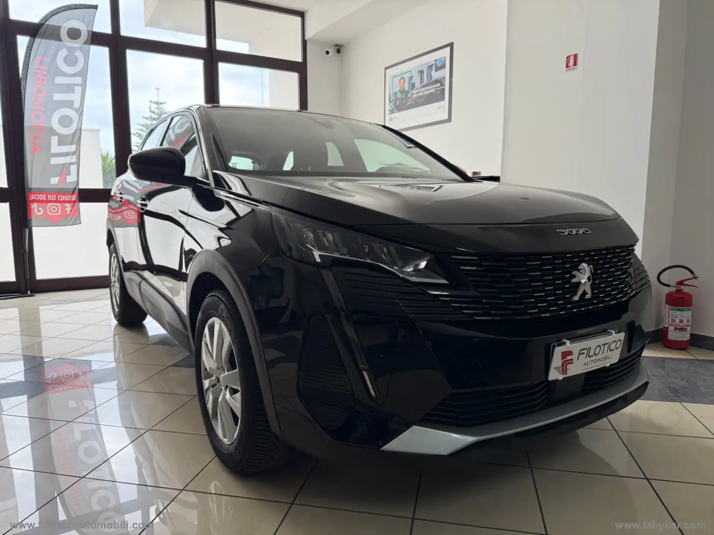 Peugeot 3008 BlueHDi 130 S&S EAT8 ActiveBusiness FRI FULL LED - Nero - 2