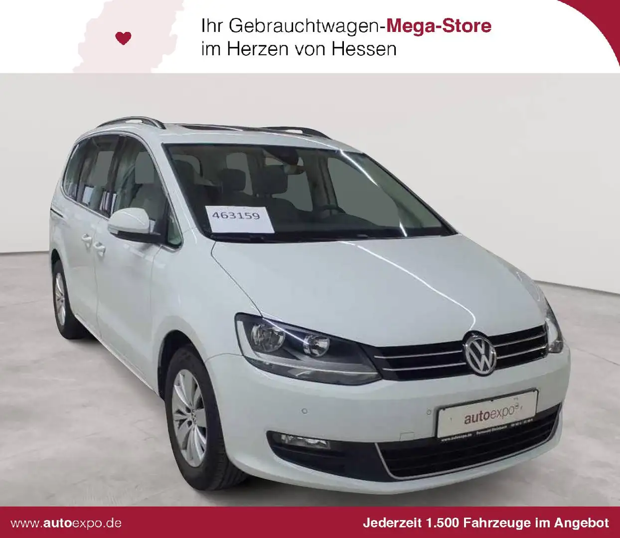 Volkswagen Sharan Sharan 1.4 TSI Comfortline PANO AHK STH Weiß - 1