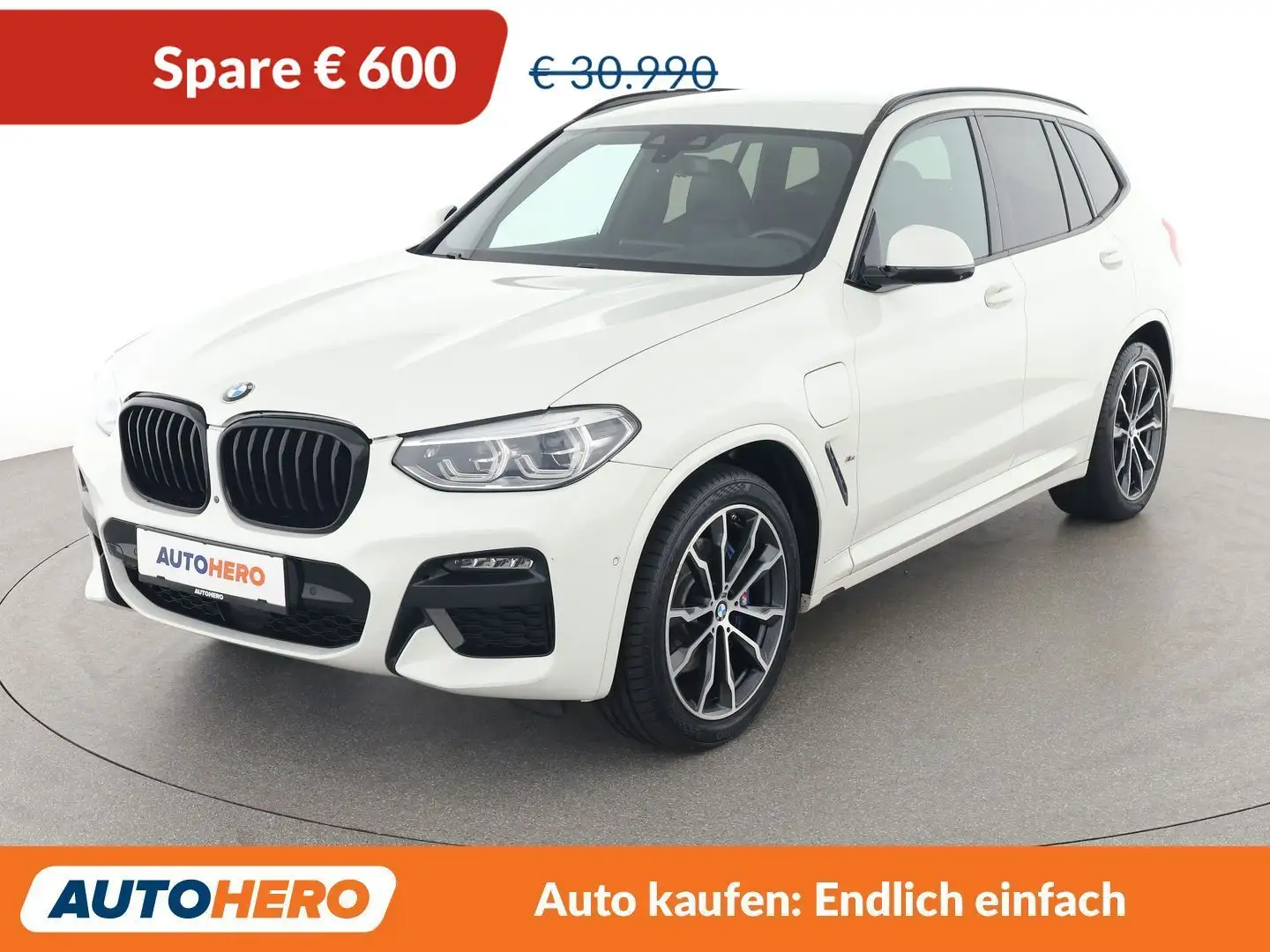 BMW X3 xDrive 30e M Sport Weiß - 1