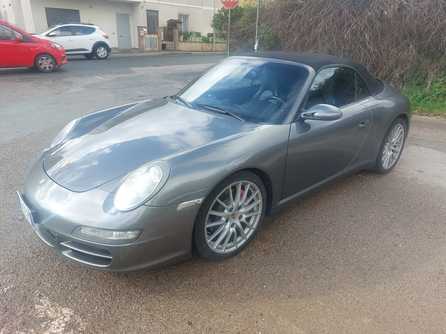 Porsche 997 Carrera S 3.8 cabrio Grau - 1