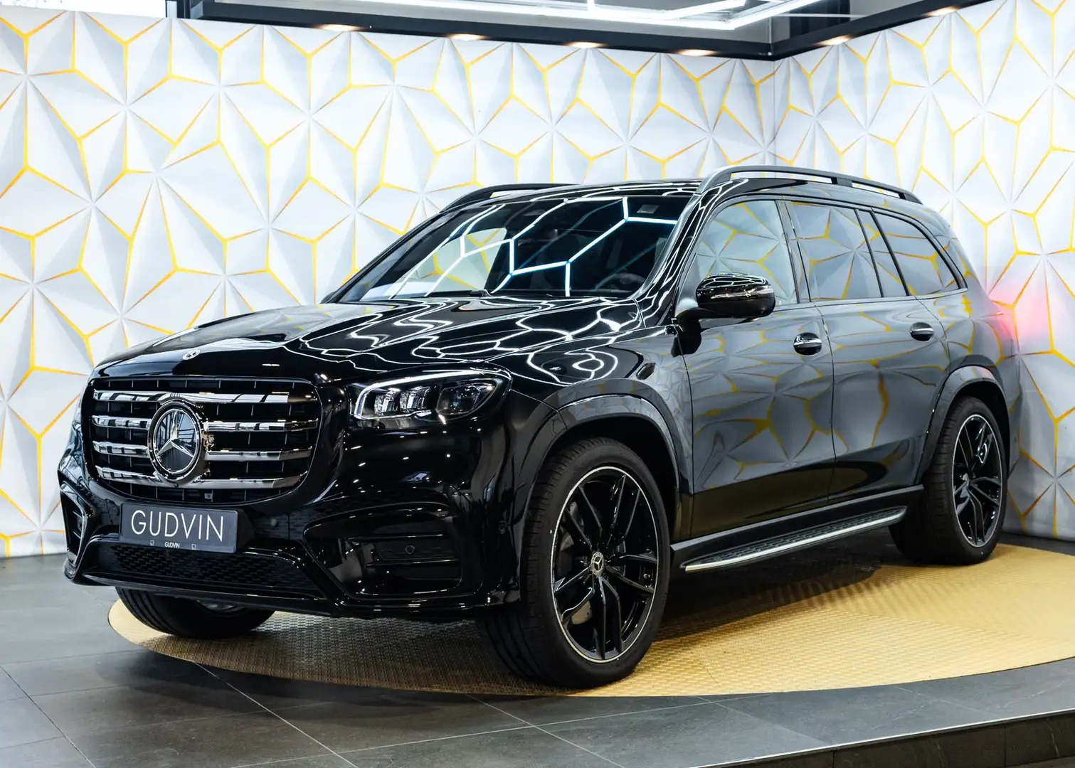 Mercedes-Benz GLS 450 d/4D Burmester/Nappa/AMG/360°/Komfort Чорний - 2