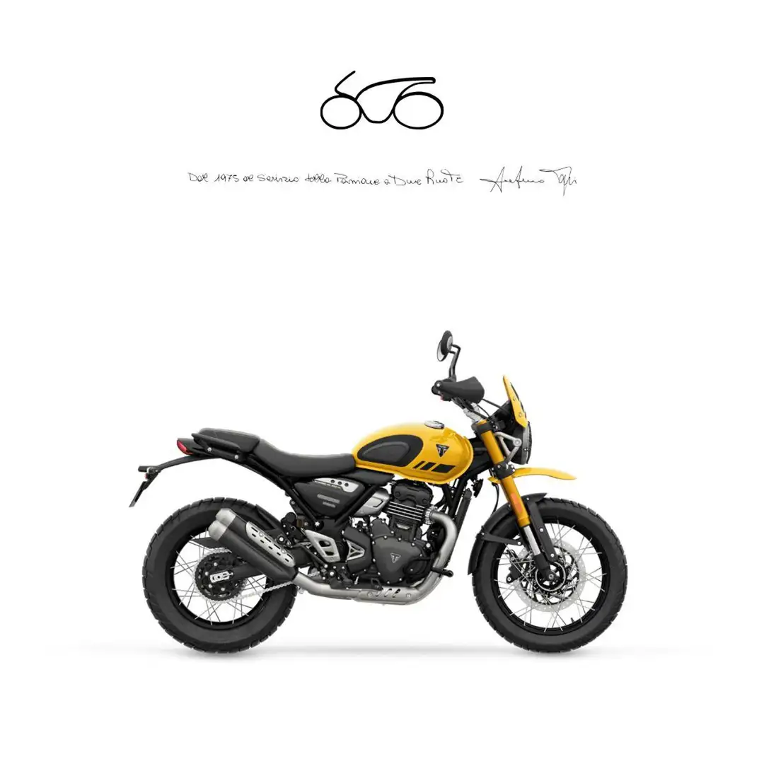 Triumph Scrambler 400 X XC Giallo - 1