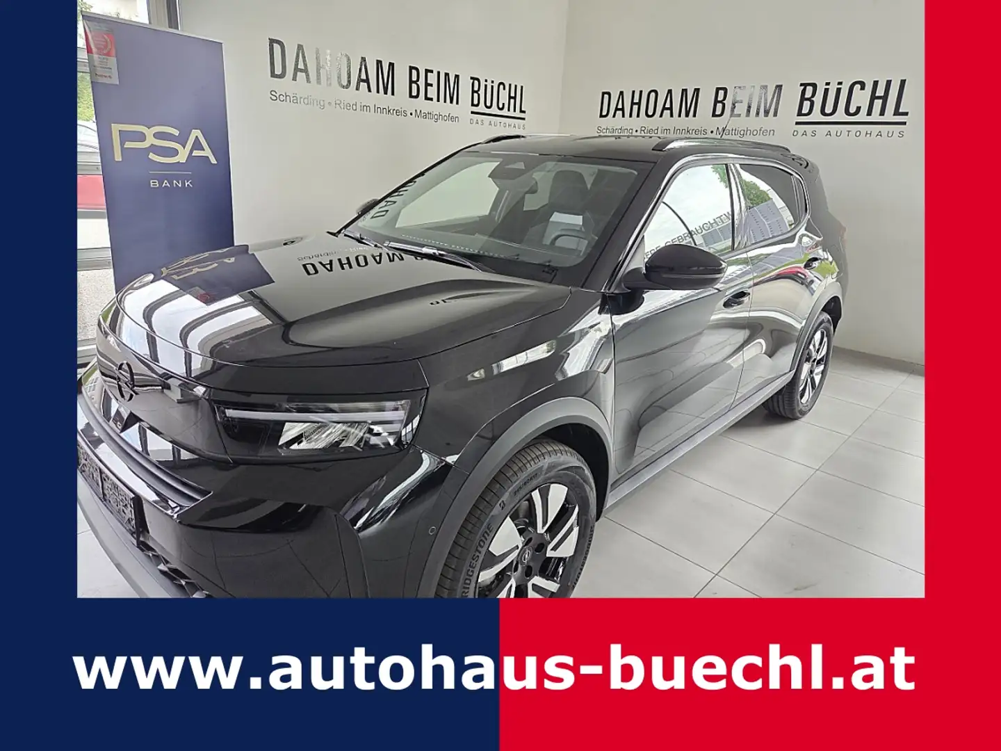 Opel Frontera 1.2 DI MHEV GS Aut. Schwarz - 1