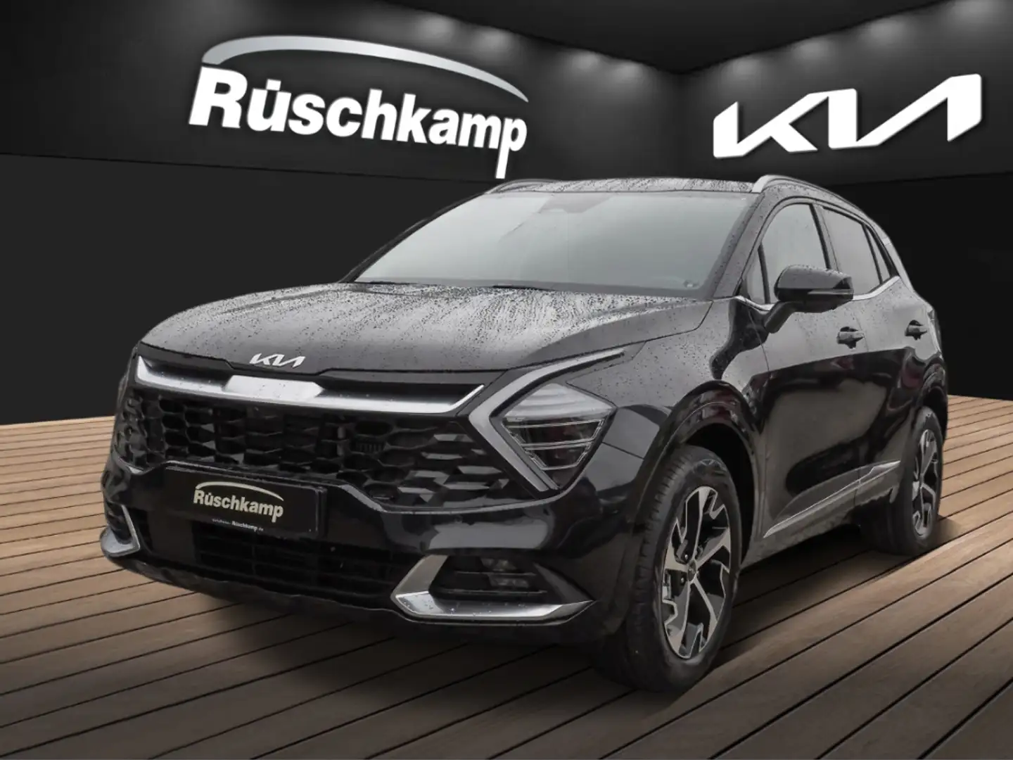 Kia Sportage Spirit Hybrid 1.6 T-GDI 360-Kam Harman Cardon elek Schwarz - 1