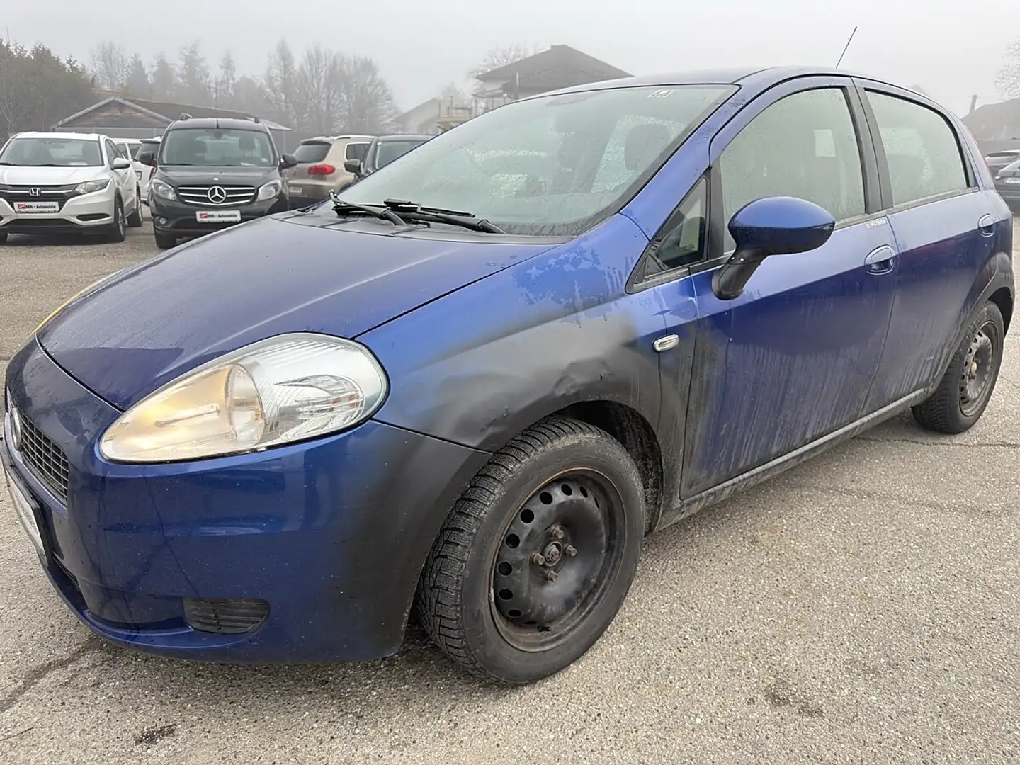Fiat Grande Punto 1,3 16V JTD Multijet 75 Dynamic Blau - 2