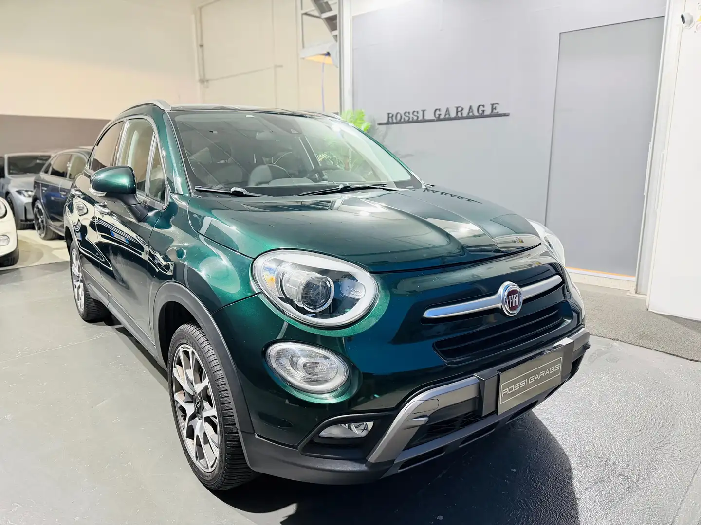 Fiat 500X 500 X 2015 2.0 mjt Cross Plus 4x4 140cv auto Grün - 1
