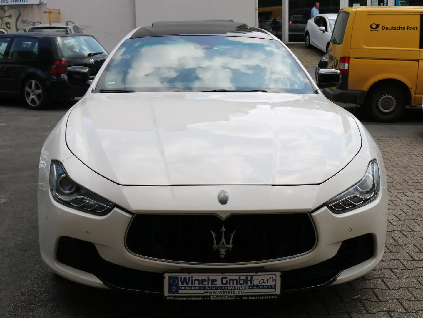 Maserati Ghibli Diesel*NAVI*SHZ*PDC*S-DACH*LEDER*BOSE*BI-XENON* Fehér - 2