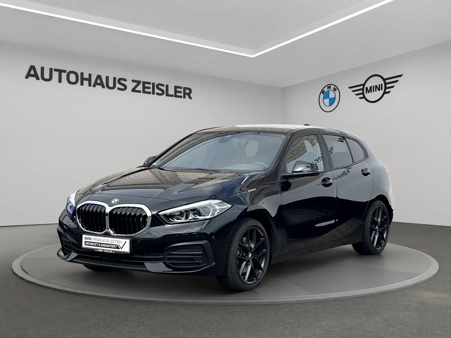 BMW 118 i Automatik *15tkm* 18´LM-Räder LED Schwarz - 1