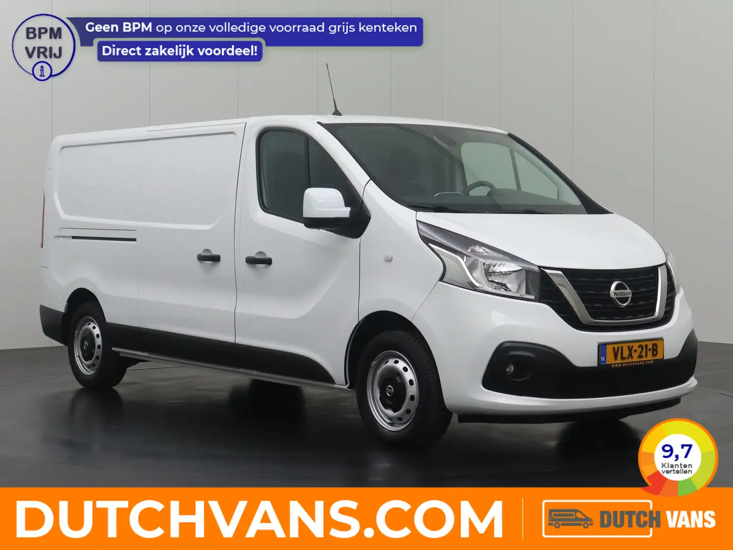 Nissan NV300 2.0DCi 120PK Lang | Navigatie | Camera | 3-Persoon Wit - 1