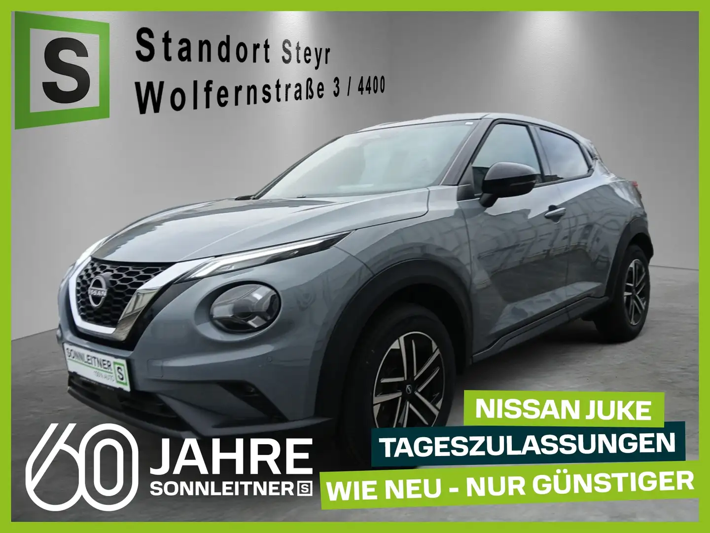 Nissan Juke JUKE N-Connecta 1.0 DIG-T 114 PS 6MT Grau - 1