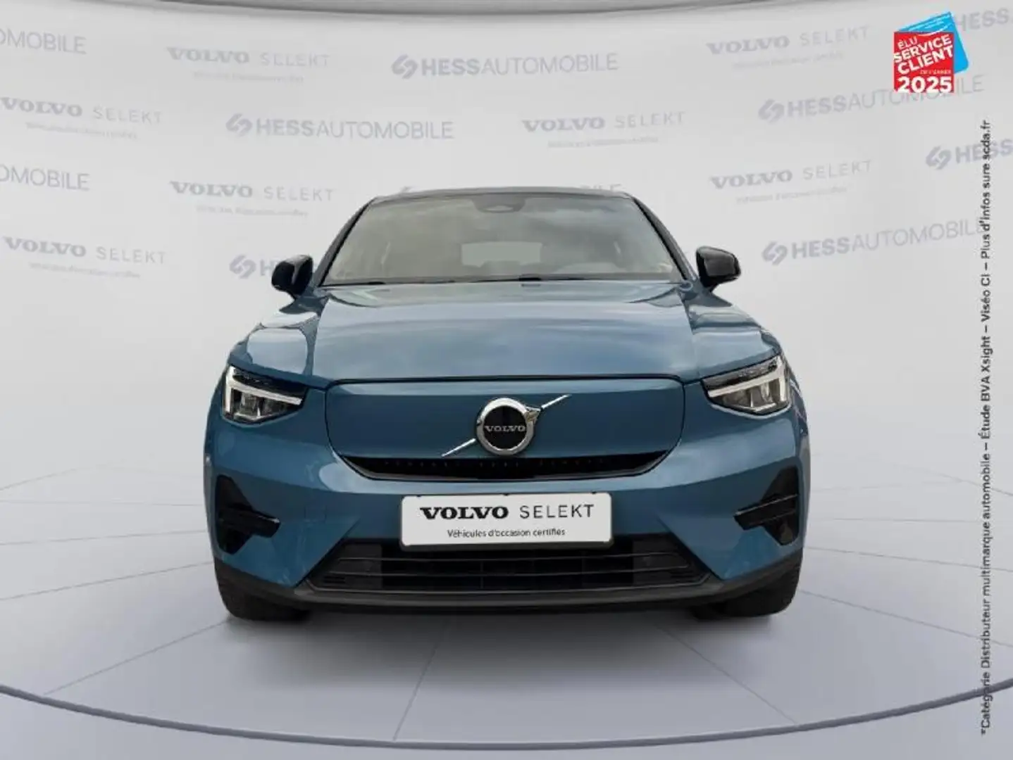 Volvo C40 Recharge 231ch Start Tpano GPS Camera Carplay Bleu - 2
