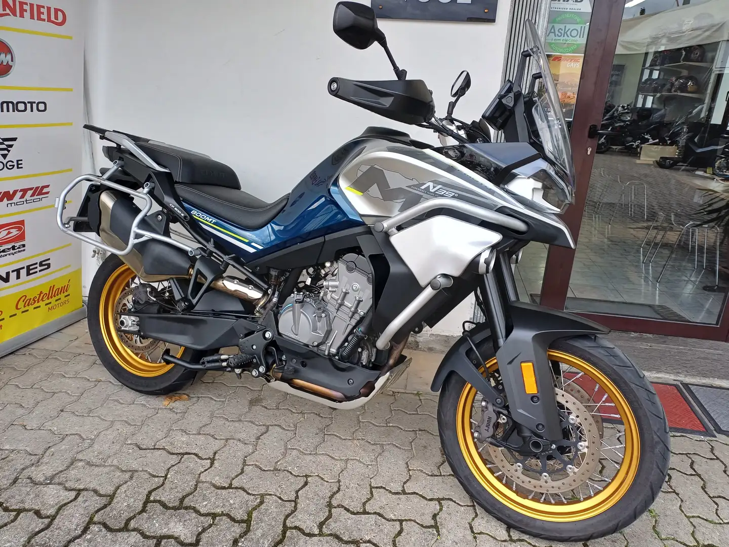 CFMOTO 800 MT CF MOTO MT800 TOURING 2023 KM 16.000 Niebieski - 2