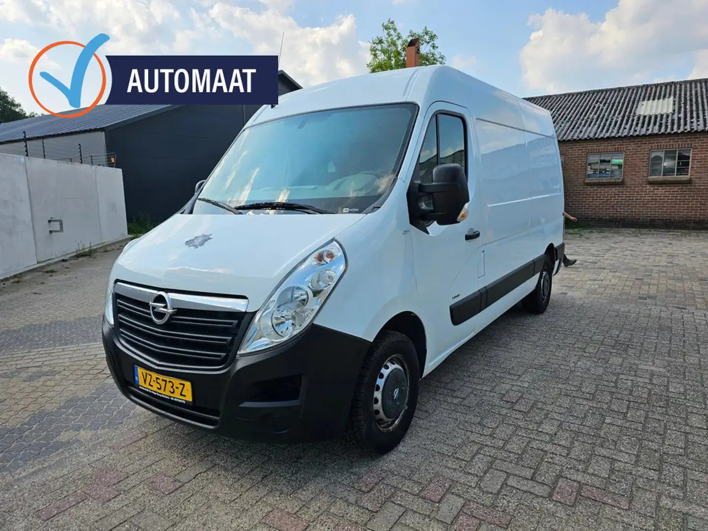 Opel Movano 2.3 CDTI L2H2 Automaat,Apk,Nap,Airco,Trekhaak Wit - 1