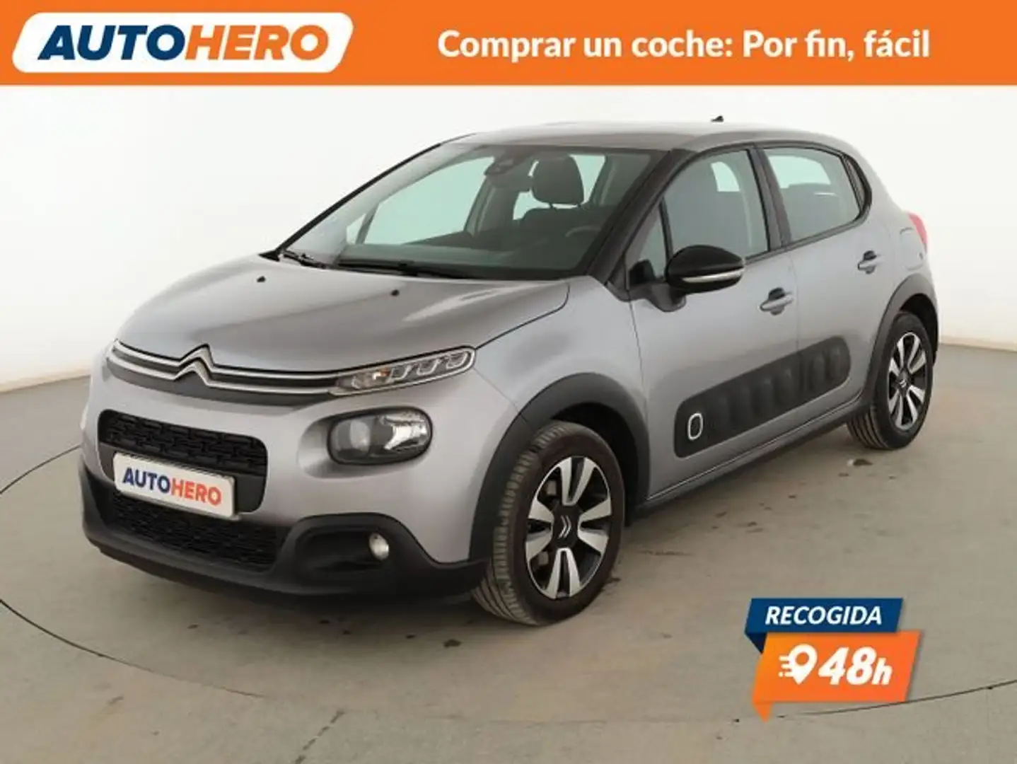 Citroen C3 1.2 PureTech Feel Gris - 1