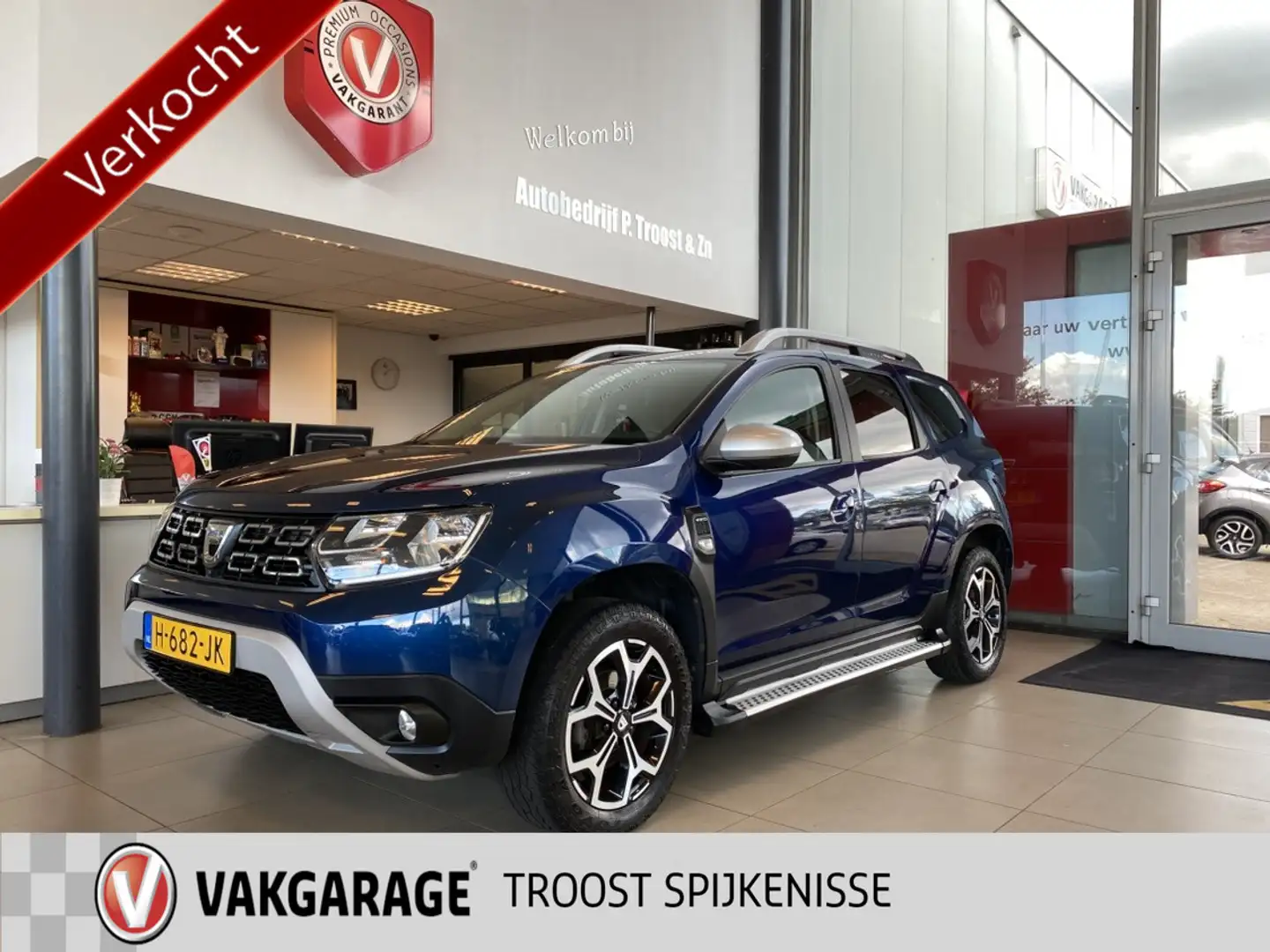 Dacia Duster 1.3 TCe Prestige,4WD,Trehaak,Navigatie,Rondomzicht Bleu - 1