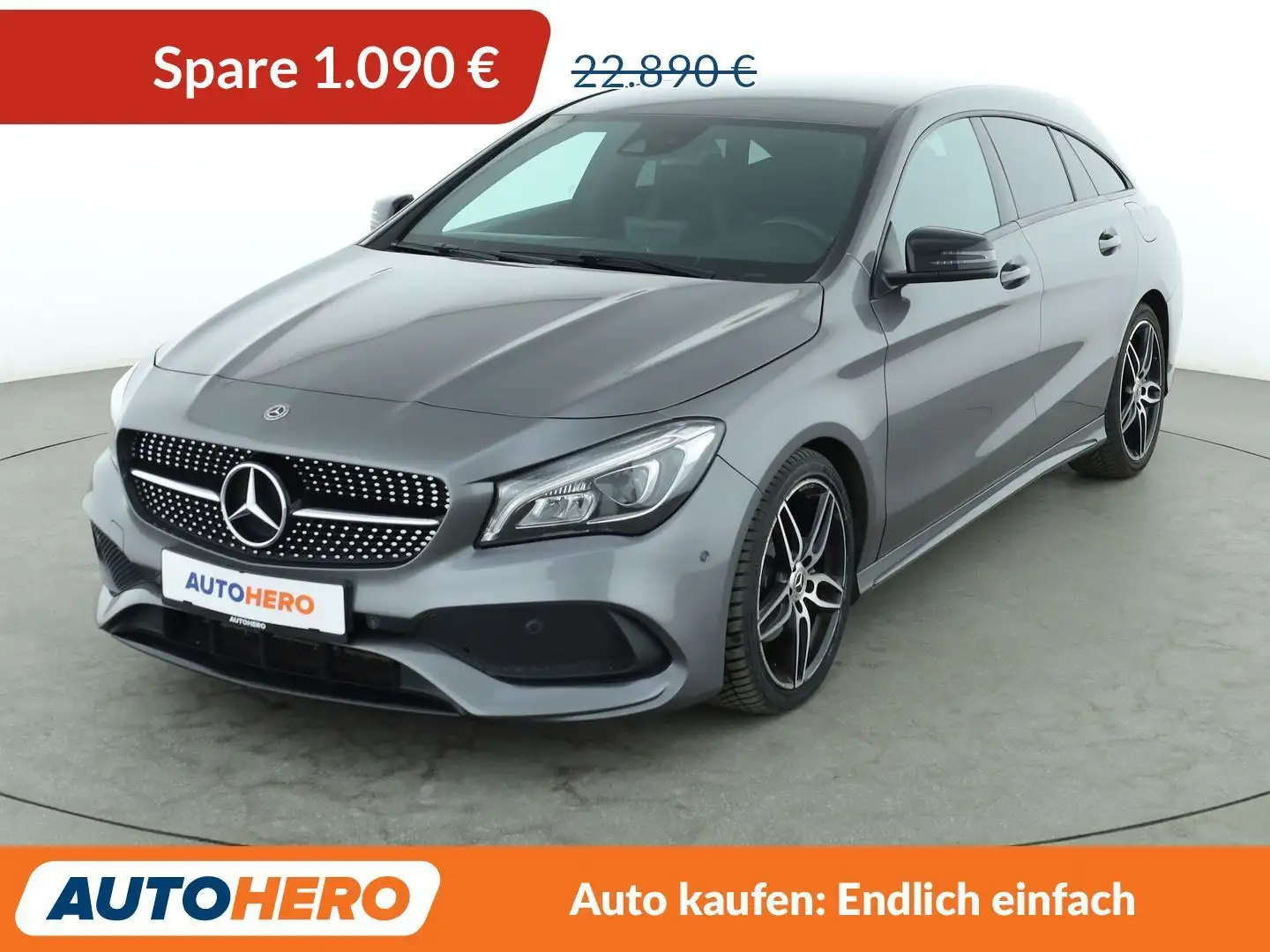 Mercedes-Benz CLA 180 CLA 180 Shooting Brake AMG Line Aut.*NAVI*TEMPO* Grau - 1