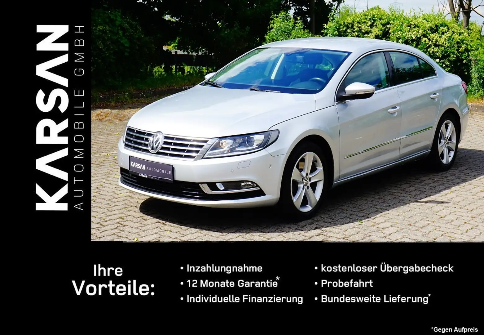 Volkswagen CC Basis/XENON/PDC/SHZ/NAVI/LED/KLIMA/ Gris - 1