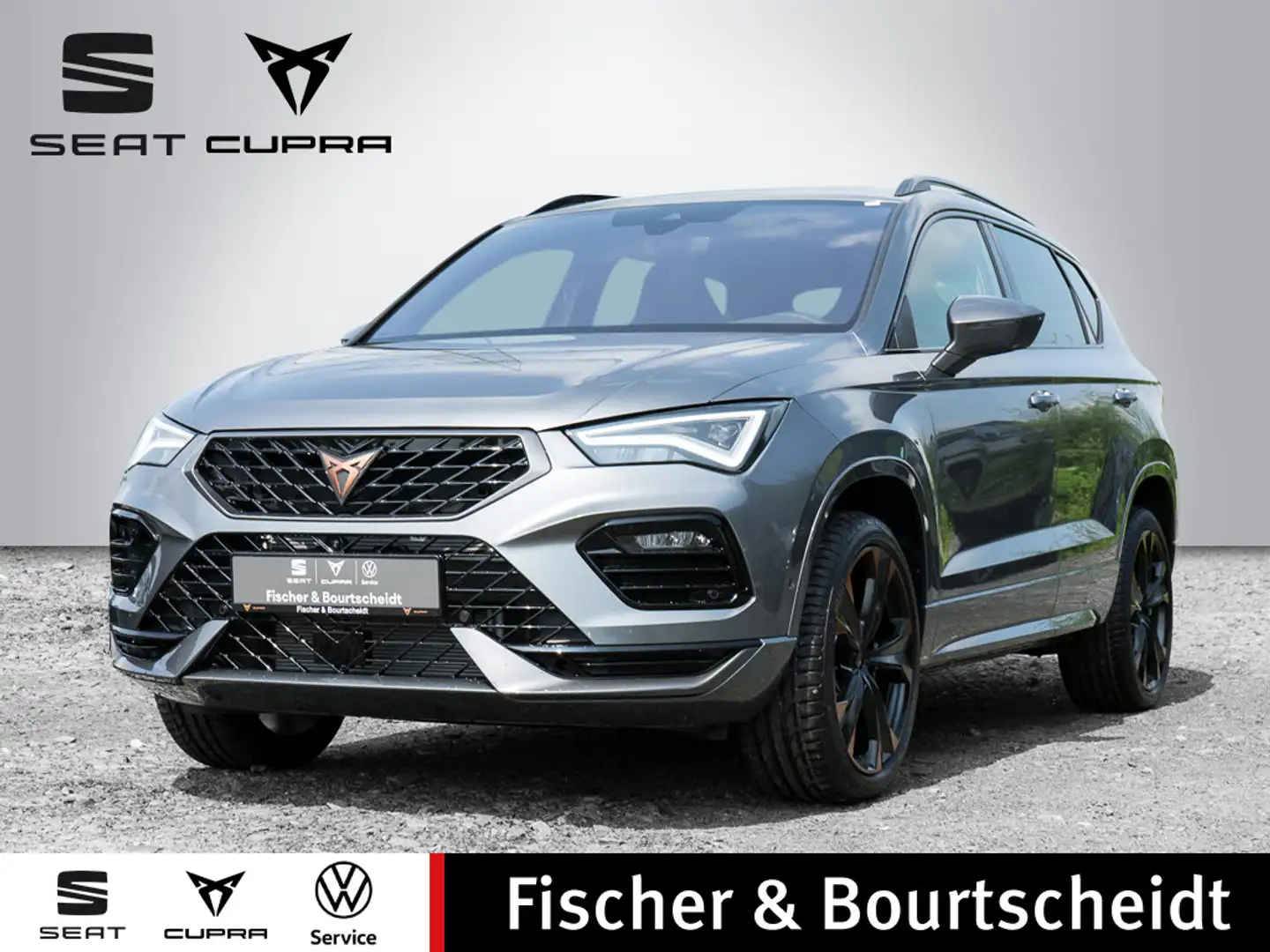 CUPRA Ateca 1.5 TSI NAVI PANO AHK KAMERA 360° SHZ Grau - 1