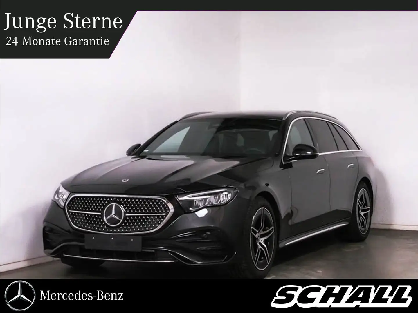 Mercedes-Benz E 200 T 4M AMG+DIST+LED+BURMESTER+AHK+360°+KEY Grau - 1