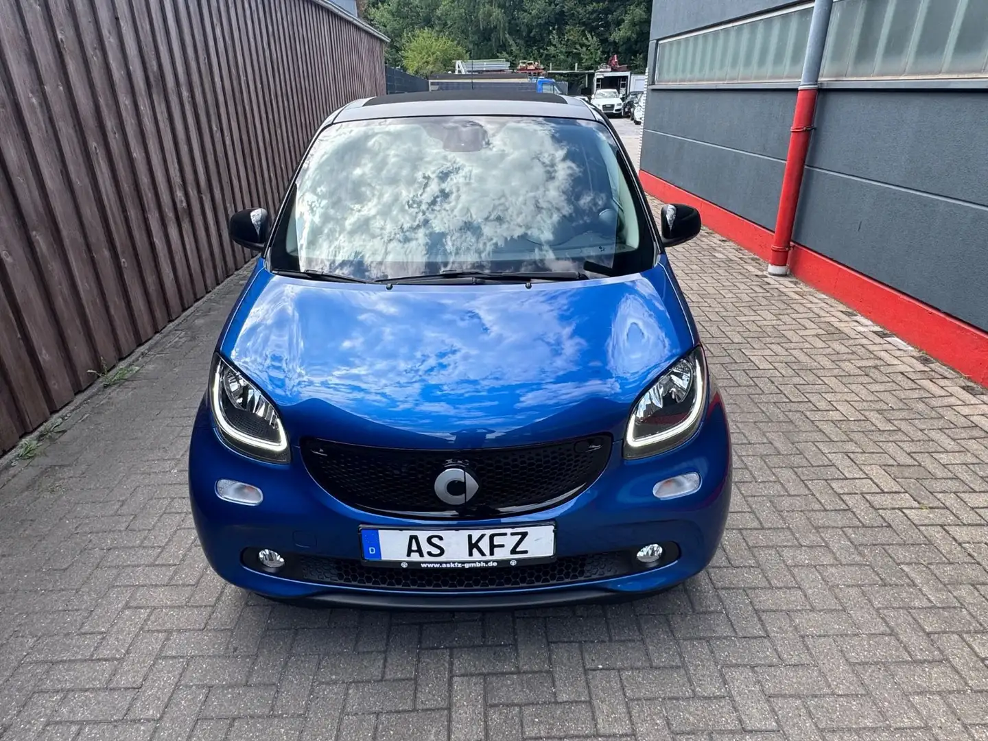 smart forFour Passion 453 DCT FALTDACH 90PS SHZ ALU´S Blau - 2