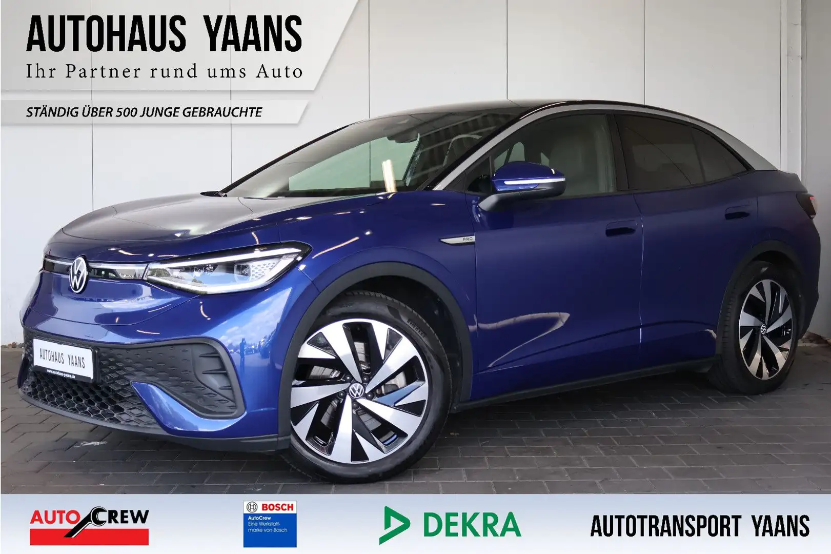 Volkswagen ID.5 Pro Performance WÄRMEPUM.+LED+PANO+PDC+AHK Blau - 1