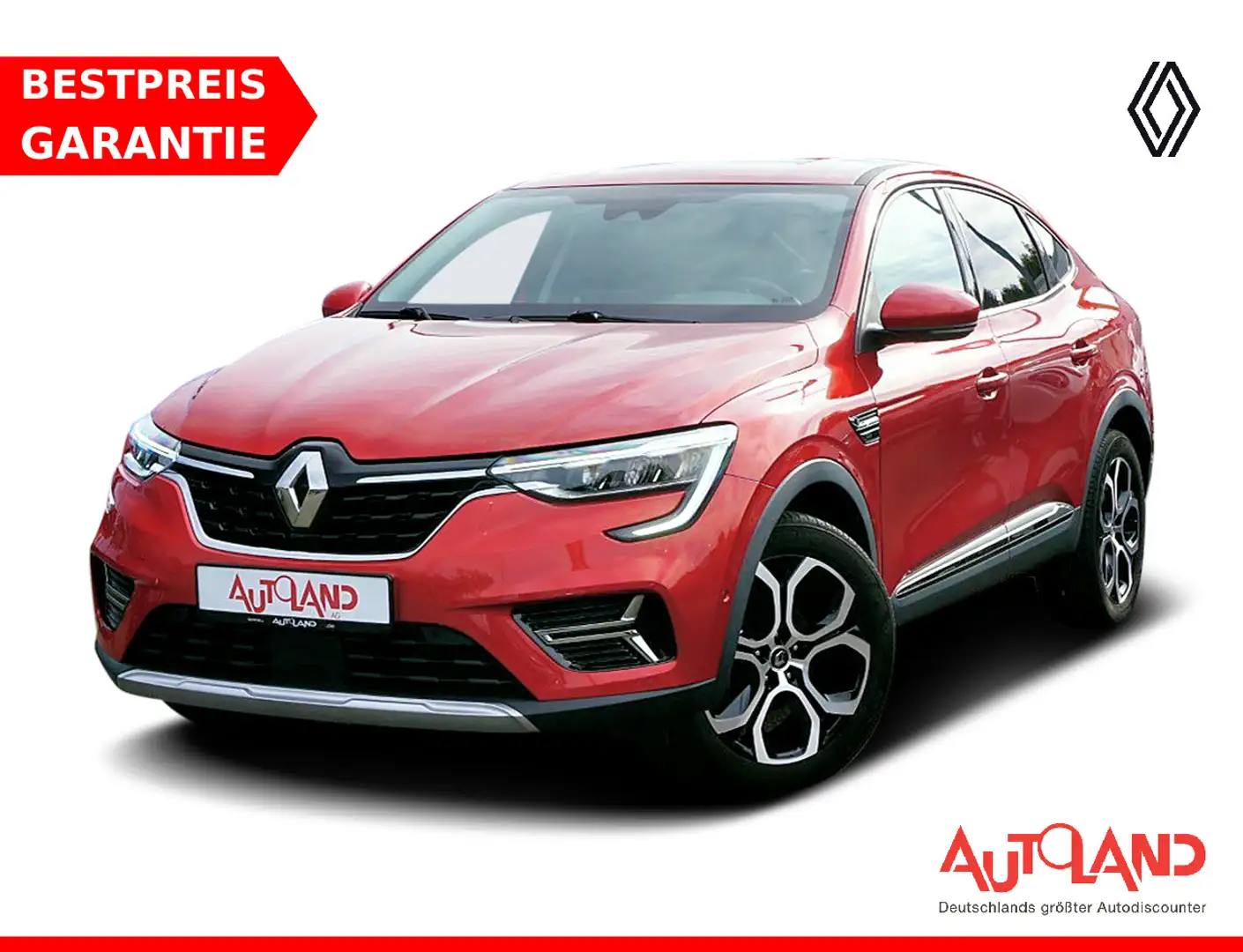 Renault Arkana 1.3 TCE Intens LED Sitzheizung Spurhalte Rot - 1
