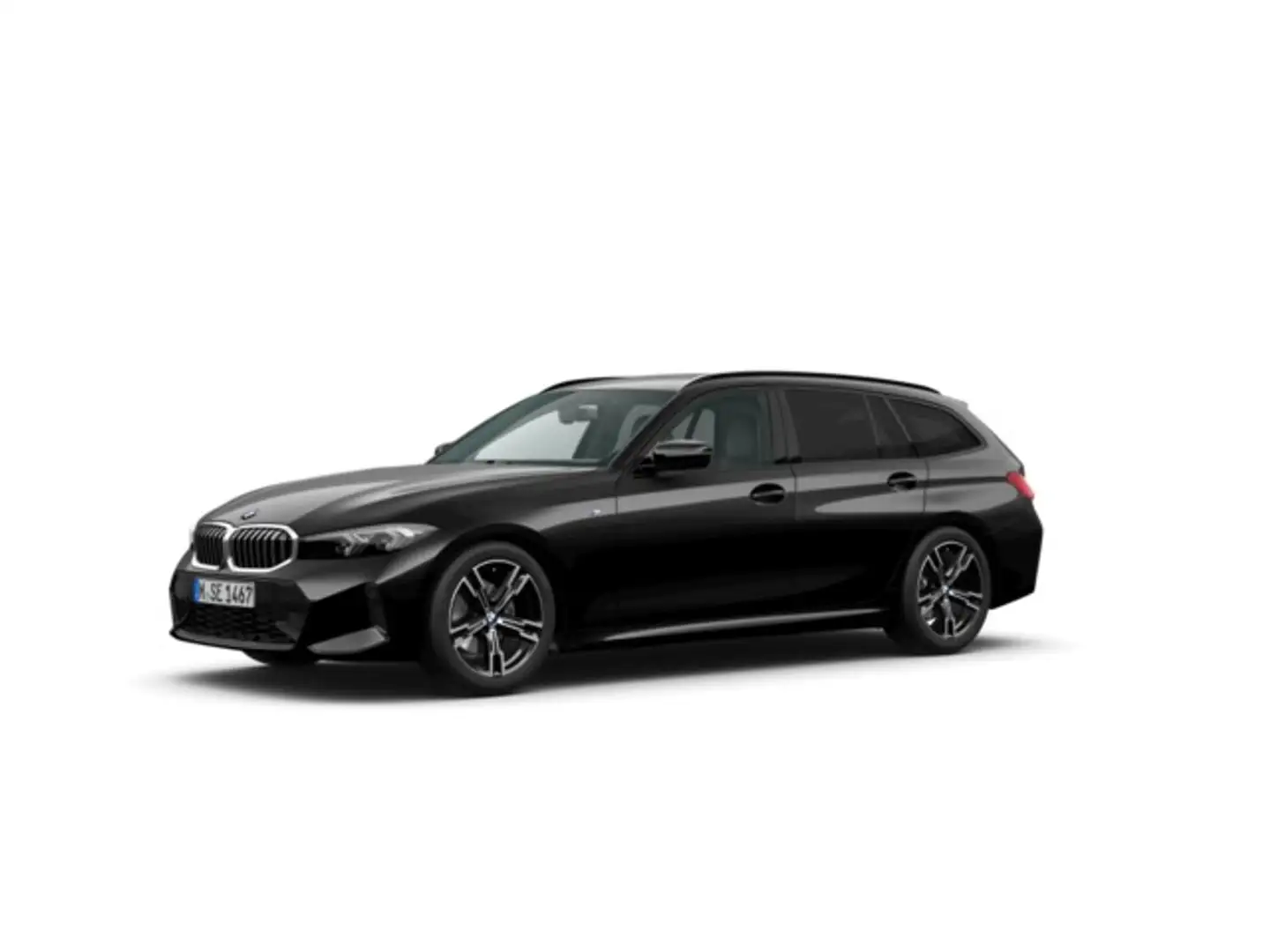 BMW 318 318dA Touring Noir - 2