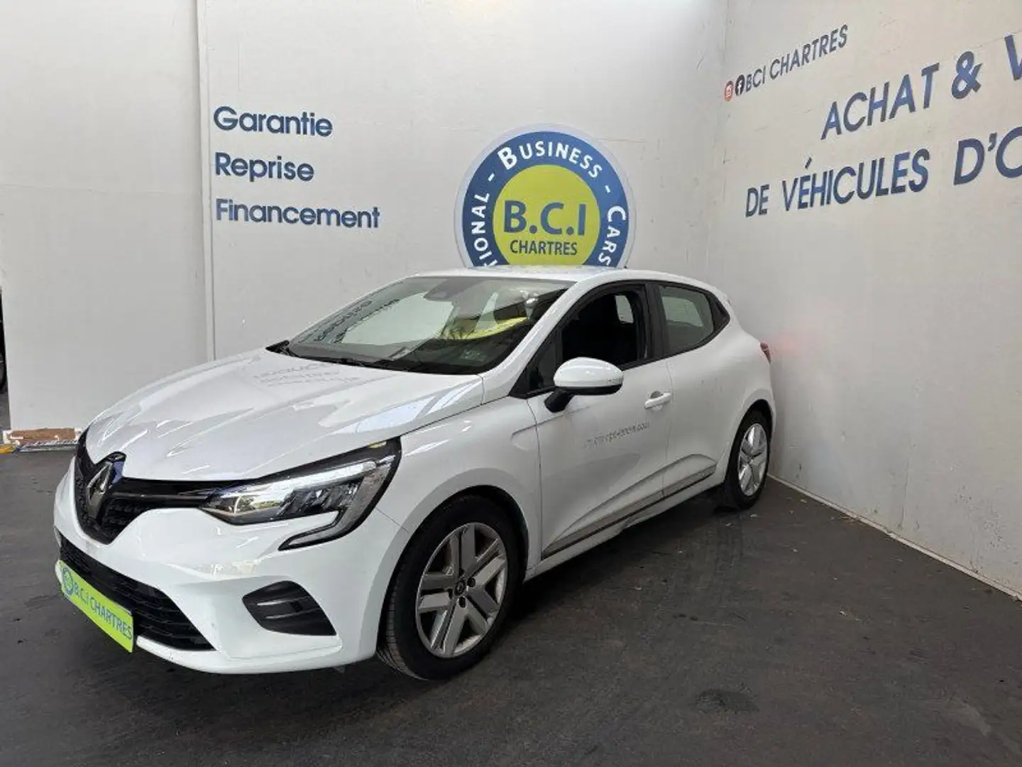 Renault Clio V SOCIETE 1.0 TCE 90CH BUSINESS X-TRONIC -21N Weiß - 2