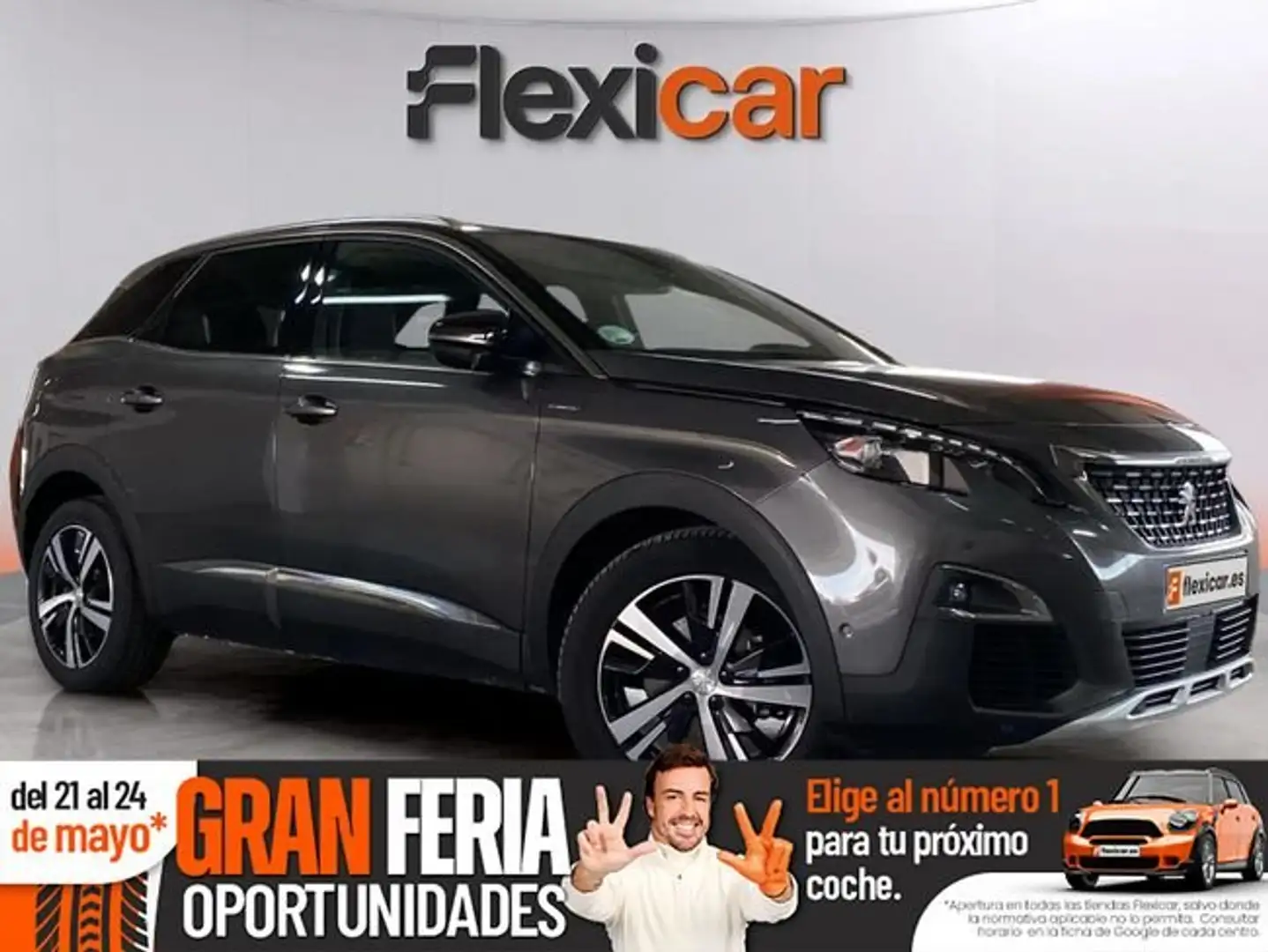 Peugeot 3008 GT Line BlueHDi 96kW (130CV) S&S EAT8 Gris - 1