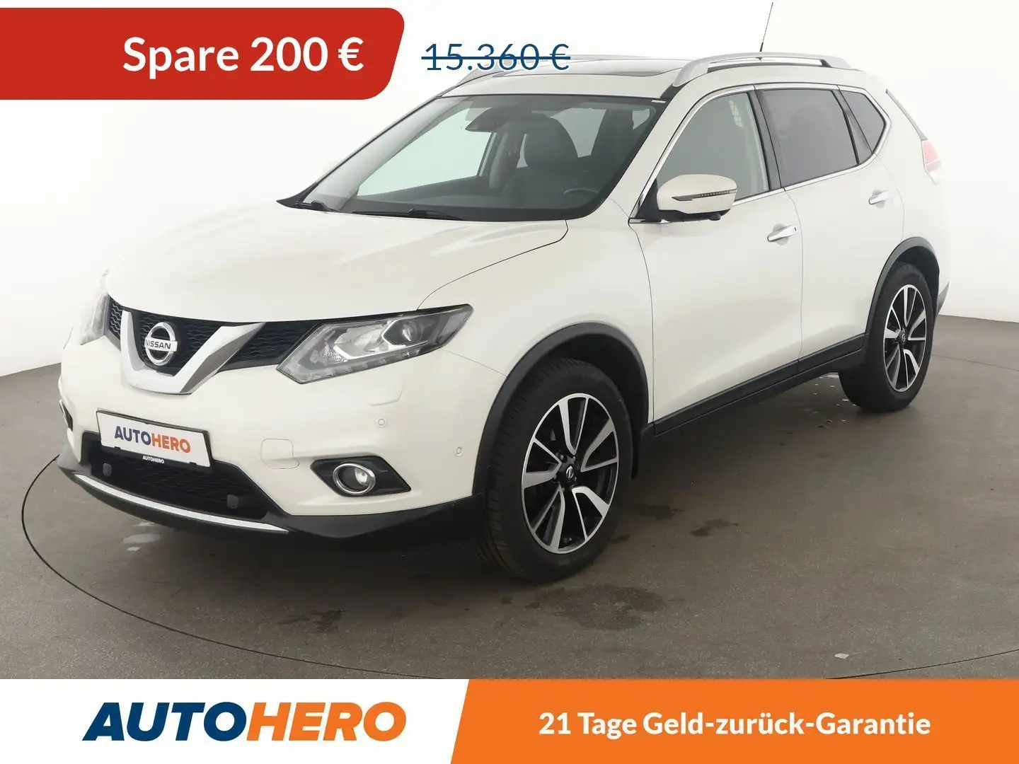 Nissan X-Trail 1.6 dCi Tekna 4x4 *NAVI*LED*TEMPO*CAM*PDC*SHZ* Weiß - 1