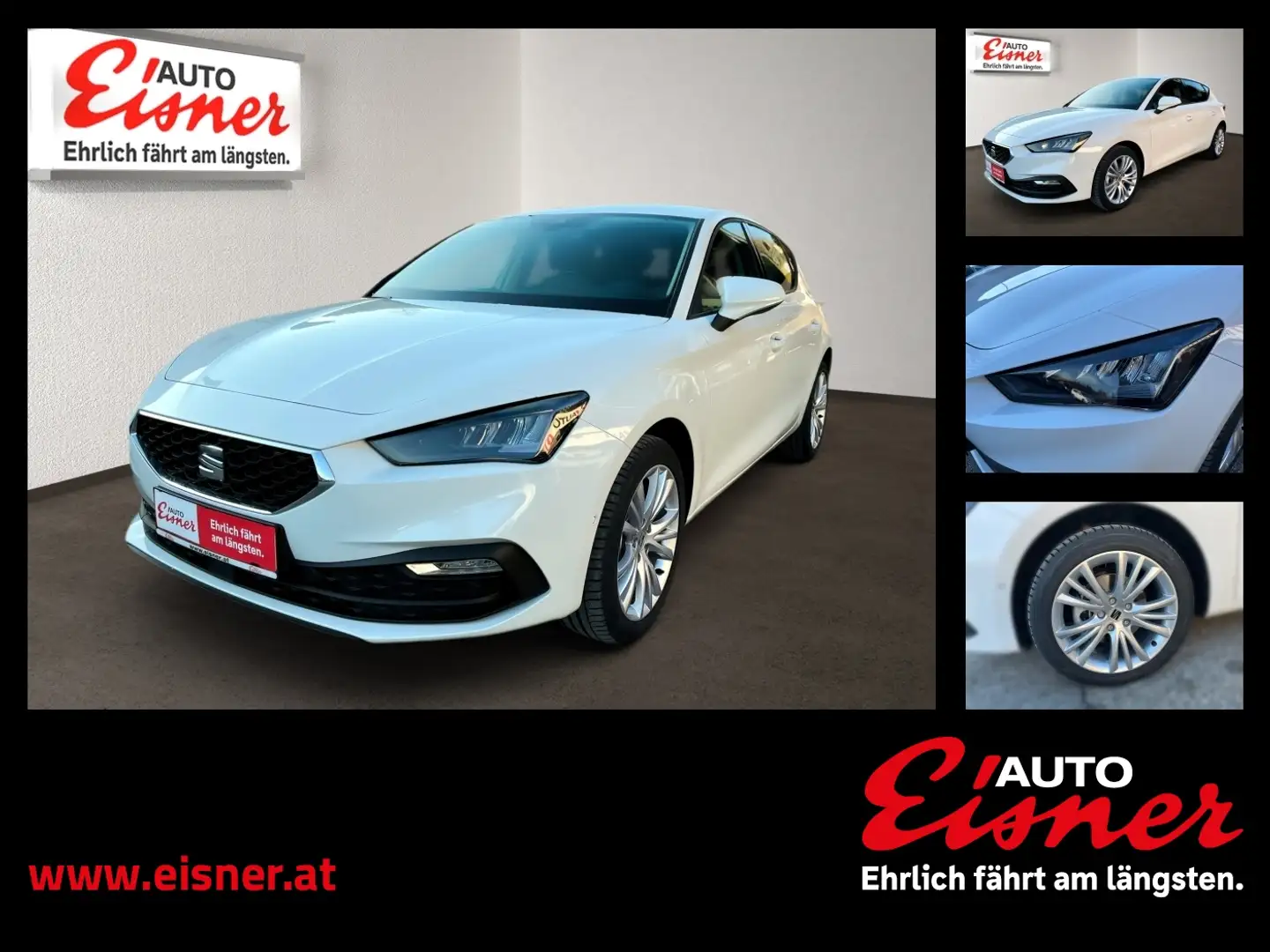 SEAT Leon Austria Edition LED, Sitzheizung, Preishit Blanc - 1