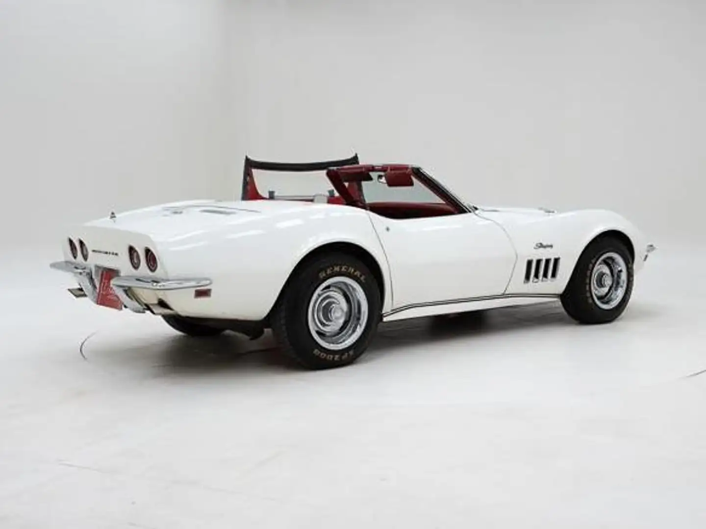 Corvette C3 Big Block Convertible + Hardtop '69 CH23808 Alb - 2