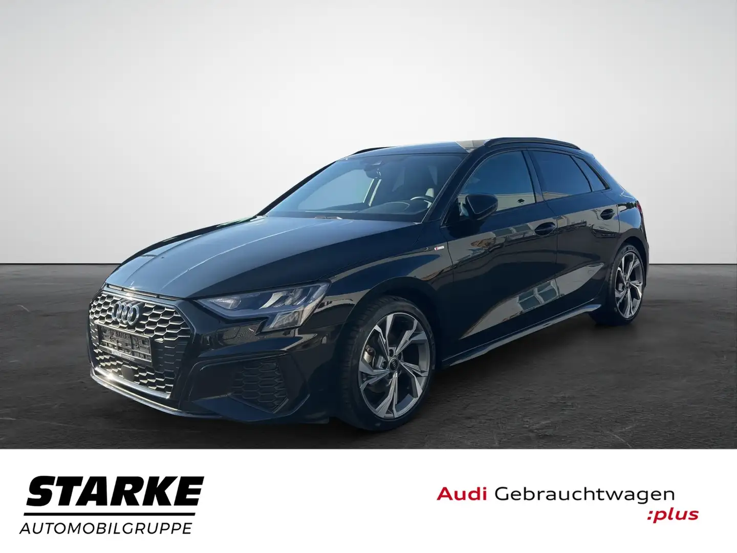 Audi A3 Sportback 30 TFSI S tronic S line Noir - 2