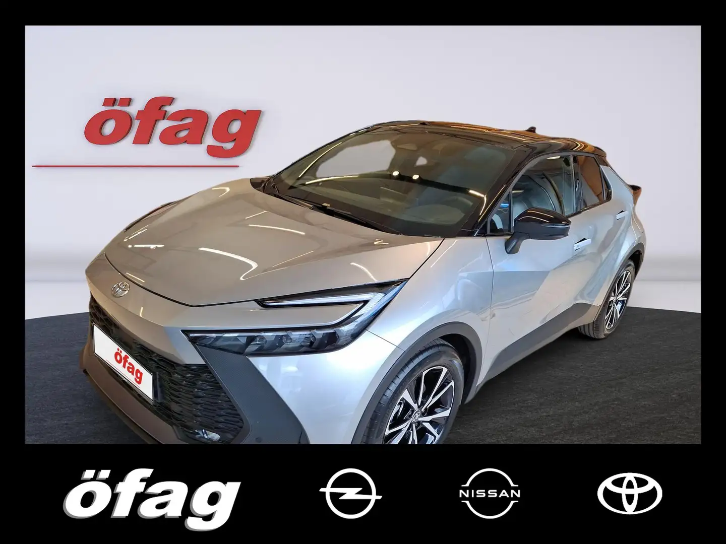 Toyota C-HR 1.8 Hybrid E-CVT Active Drive ACC+LED+Navi Silber - 1