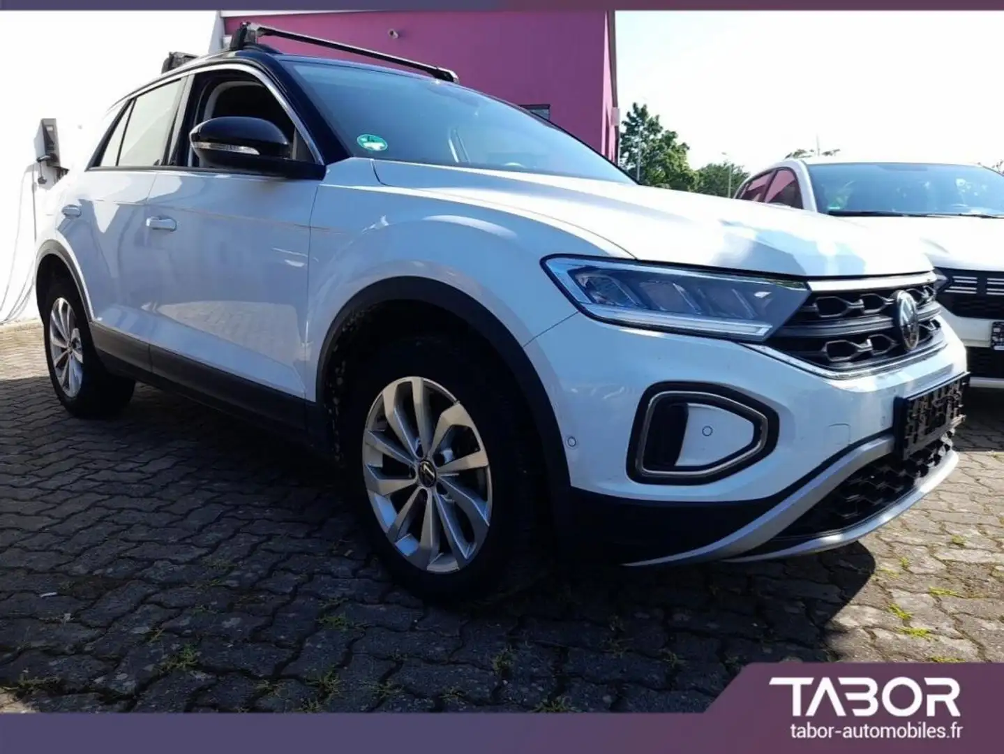 Volkswagen T-Roc 1.0 TSI 110 Life LED GPS AppCo Blanc - 2