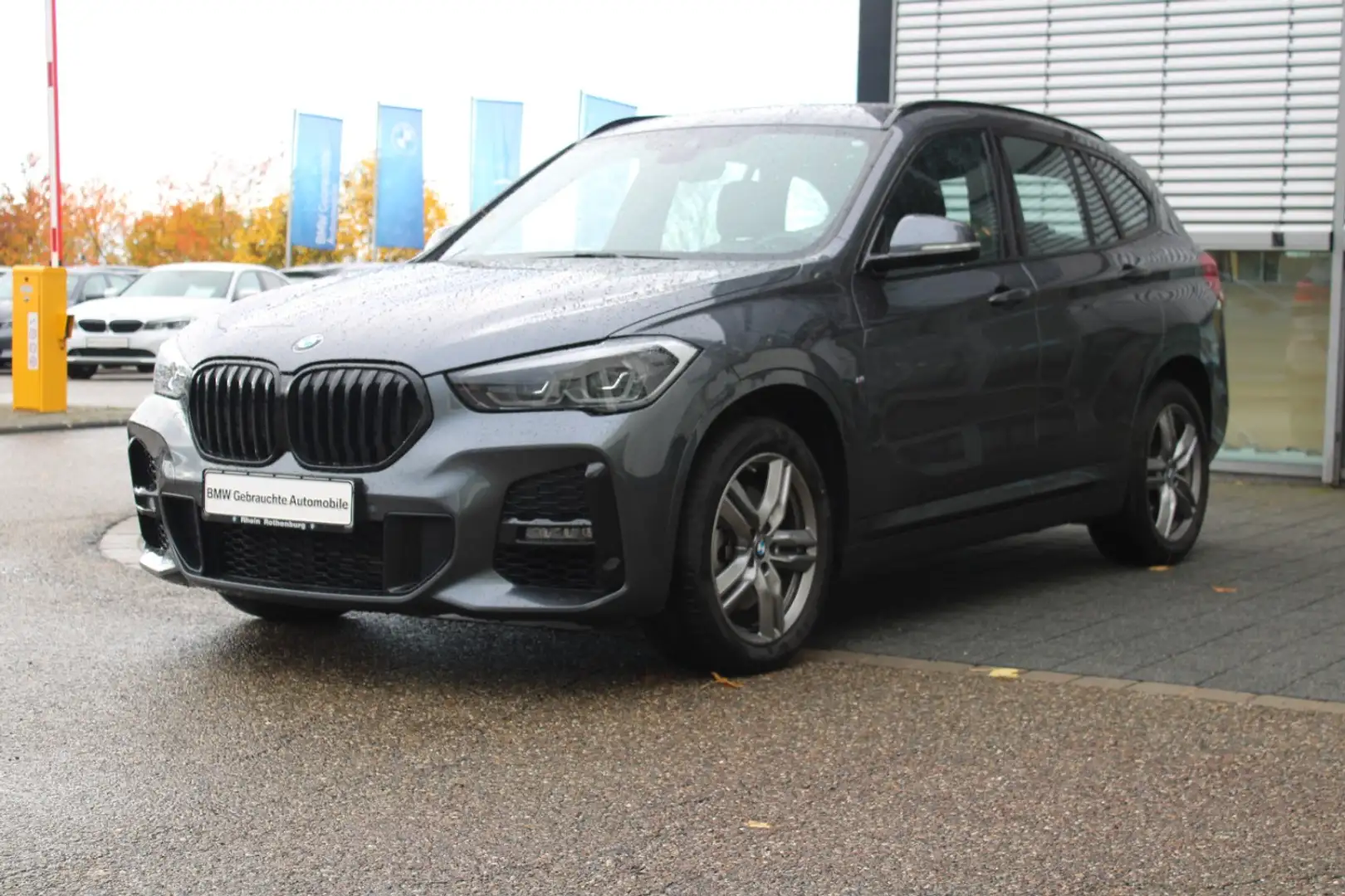 BMW X1 sDrive20i M Sport Navi LED SH Tempo PDC DAB Gris - 1