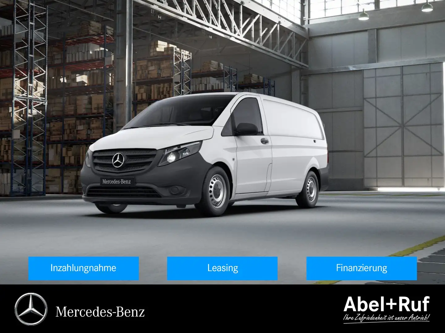 Mercedes-Benz Vito 116 CDI Kasten Lang Klima+PDC+Tempomat Blanc - 1