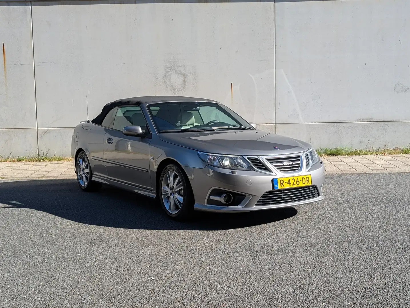 Saab 9-3 Saab 9-3 AERO 2.8 R V6 Turbo Cabrio YOUNGTIMER Zilver - 2