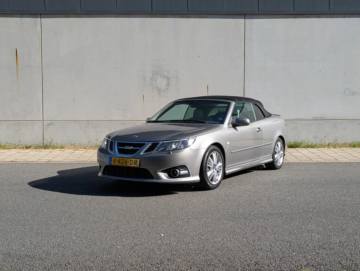 Saab 9-3 Saab 9-3 AERO 2.8 R V6 Turbo Cabrio YOUNGTIMER Zilver - 1