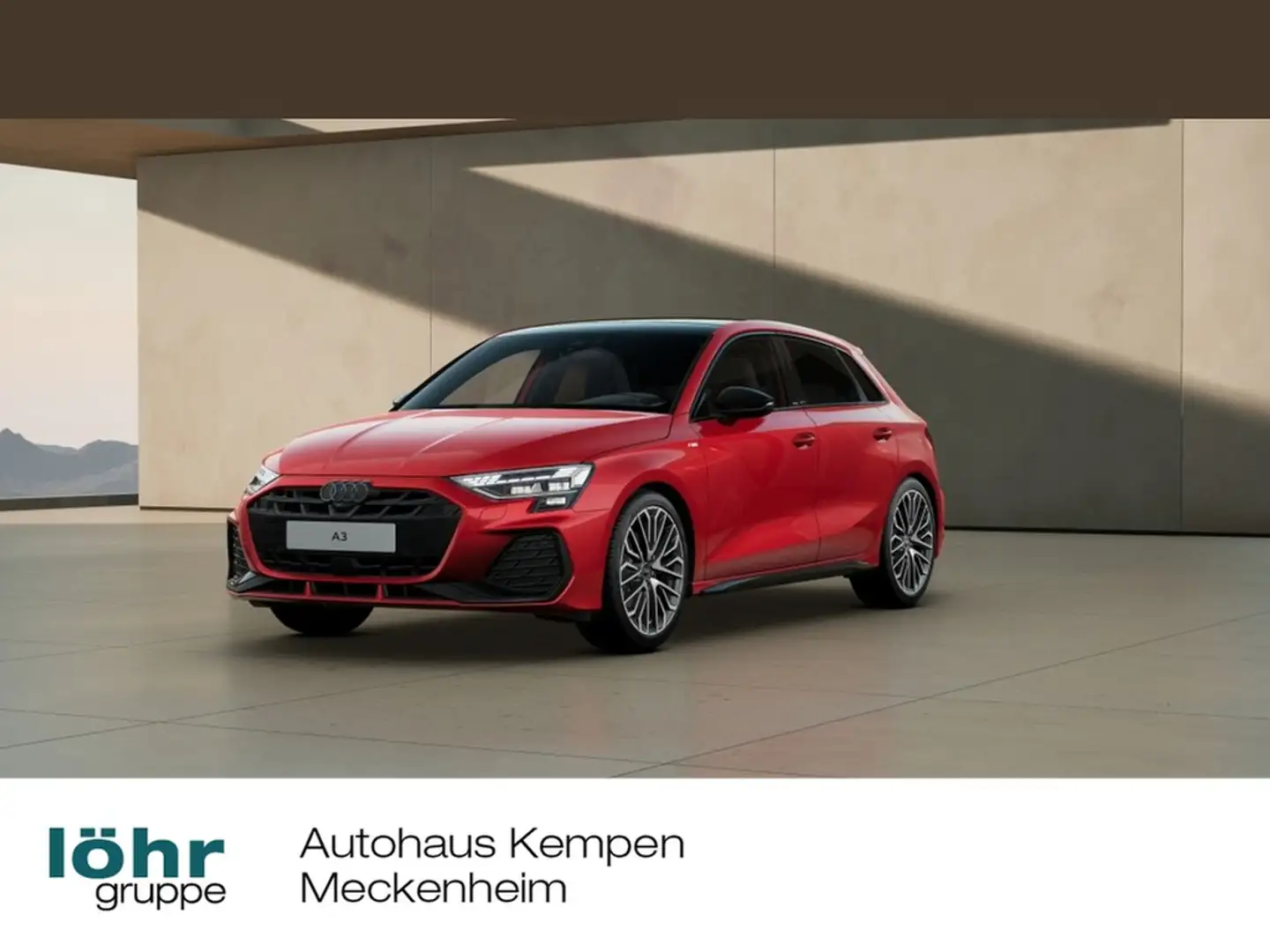 Audi A3 Sportback 35 TFSI UPE 57400 S line Matrix AHK Rood - 1