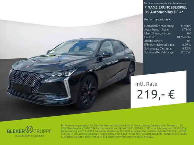 DS Automobiles DS 4 Performance Line +