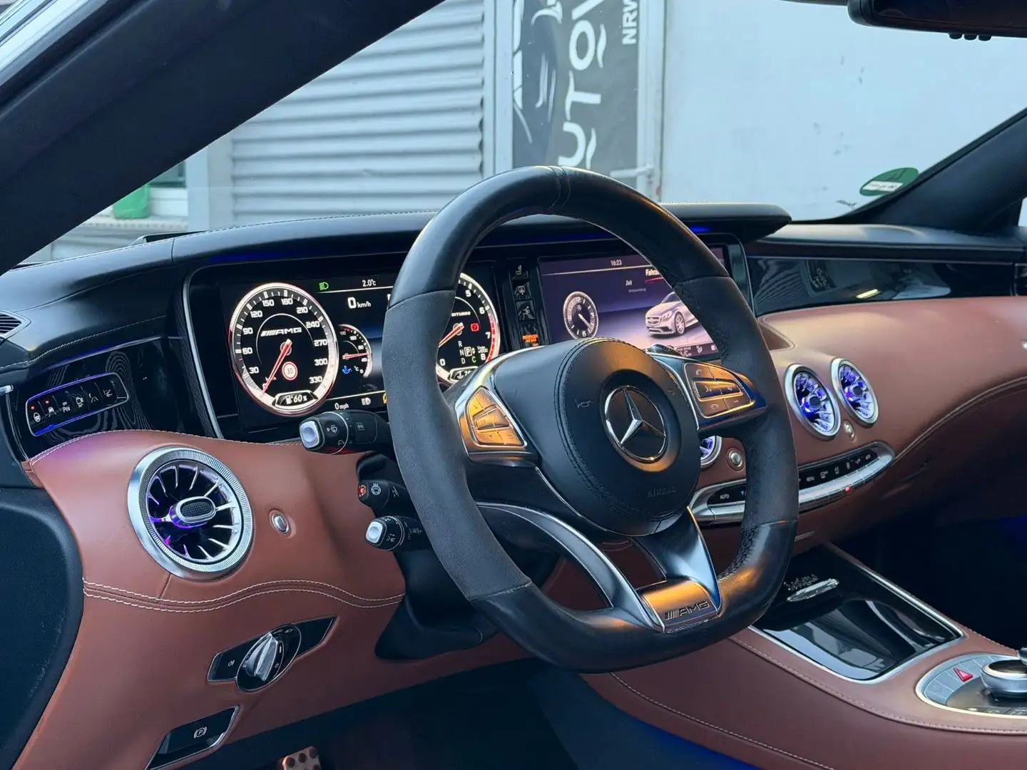 Mercedes-Benz S 63 AMG S Coupe S 63 AMG 4Matic Bleu - 2