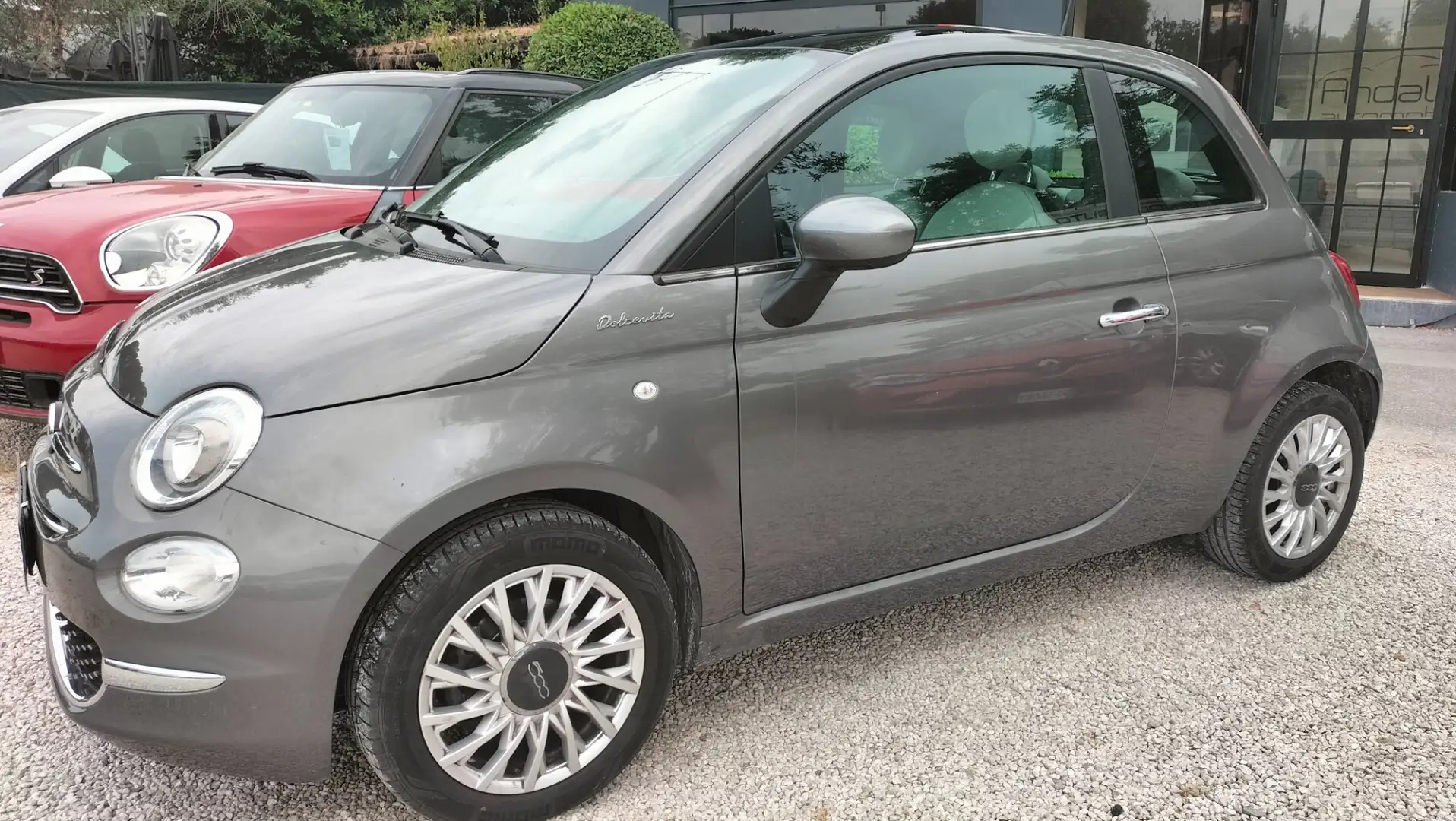 Fiat 500 1.0 Hybrid Dolcevita*PREZZO REALE** INTERNI MISTO Grigio - 2