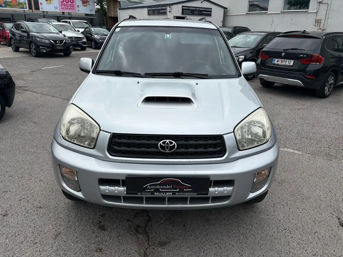 Toyota RAV 4 2,0 D-4D 4WD Allrad Dachreling Klima Nebelscheinw Silber - 2
