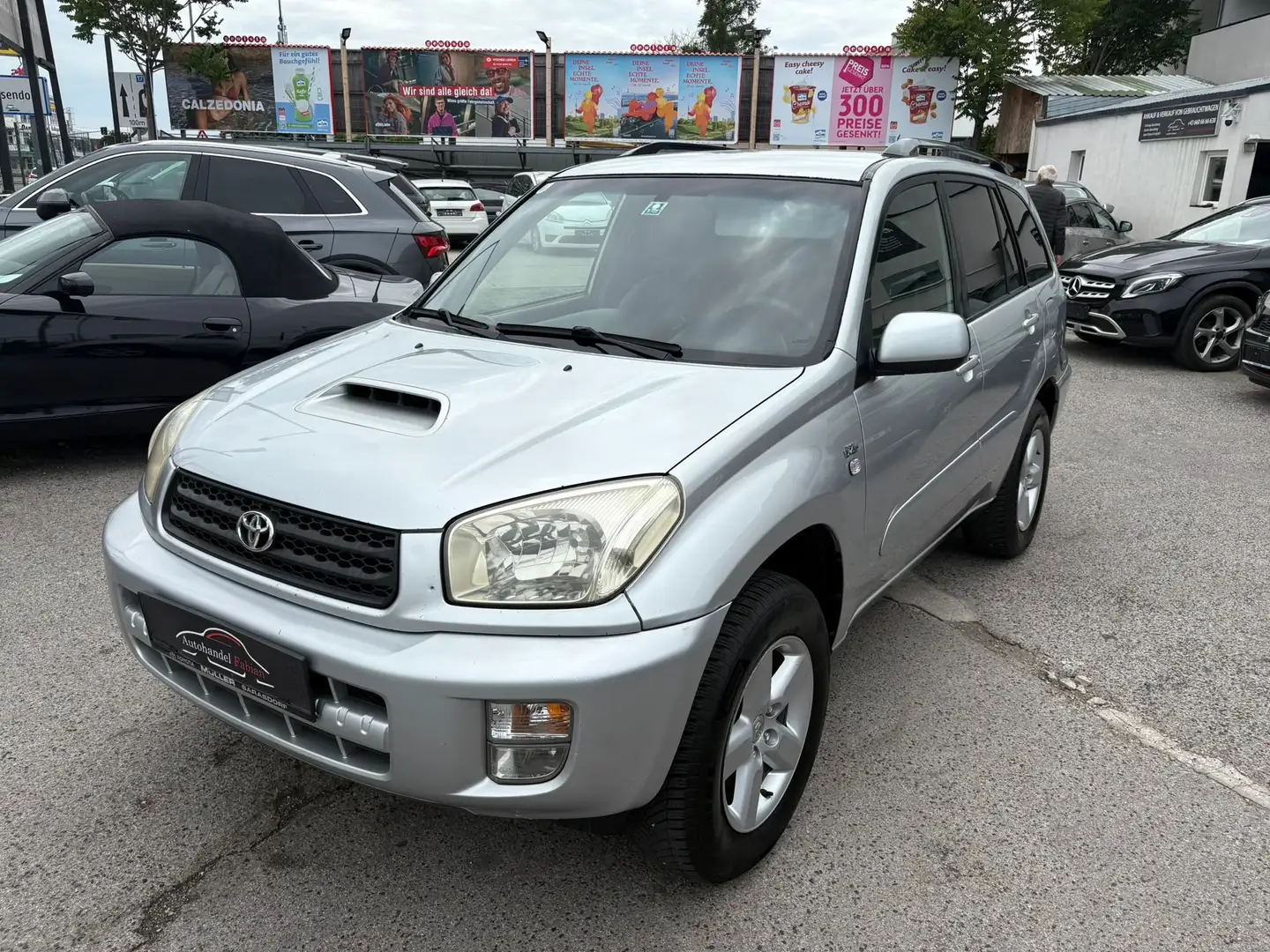 Toyota RAV 4 2,0 D-4D 4WD Allrad Dachreling Klima Nebelscheinw Silber - 1